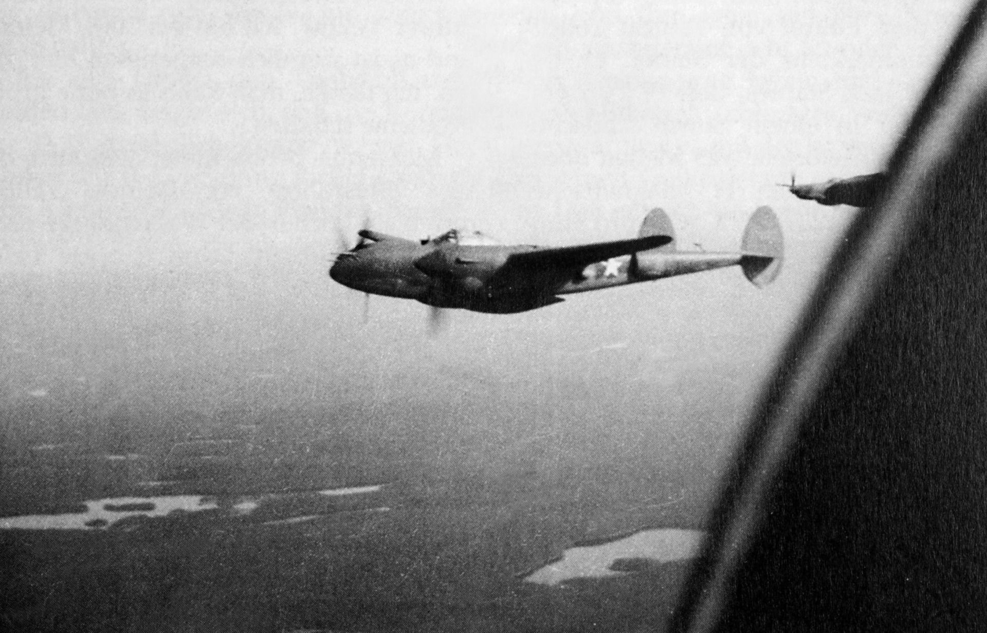 Oneplane seen from another.