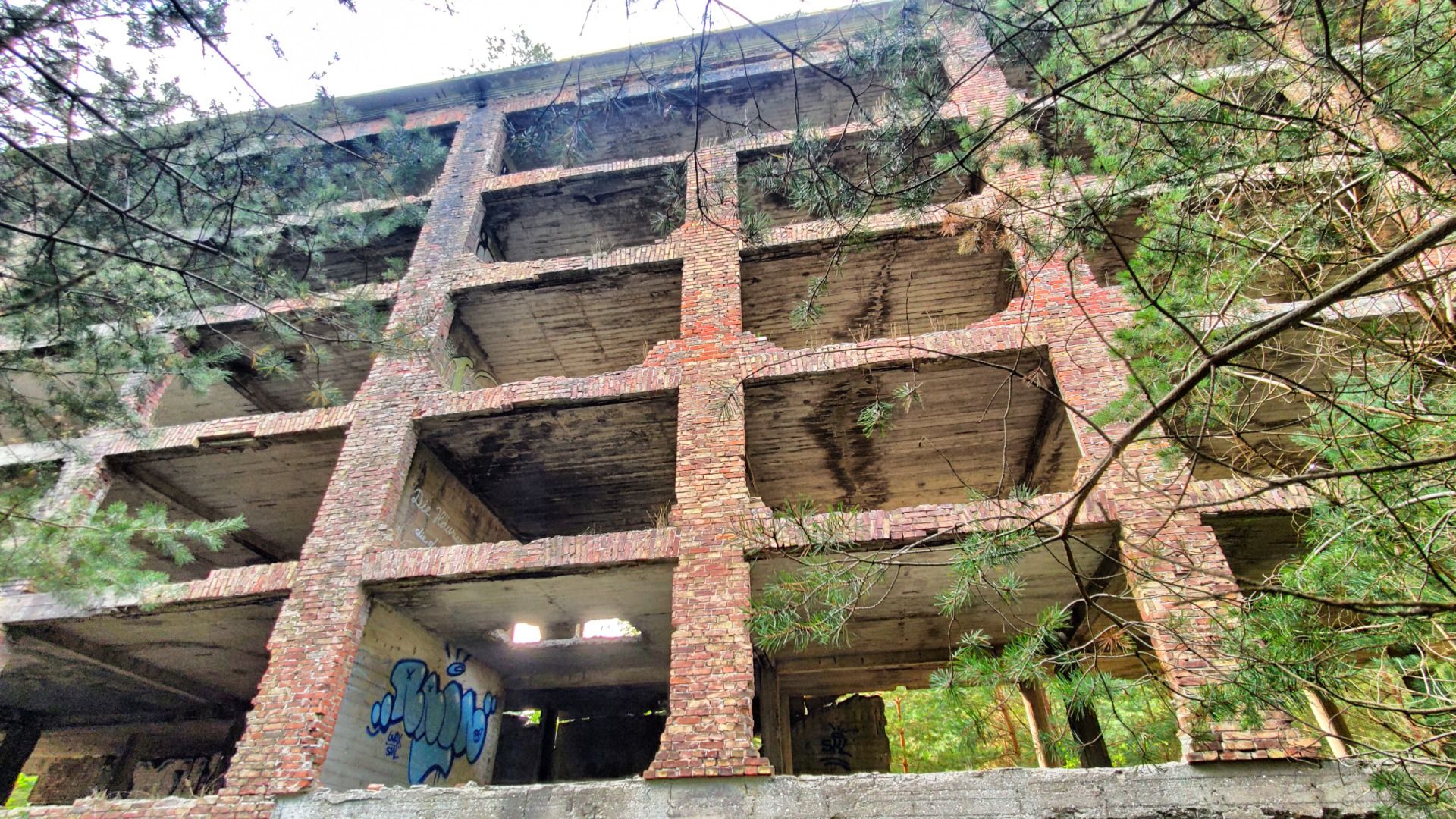 Ruins are everywhere.