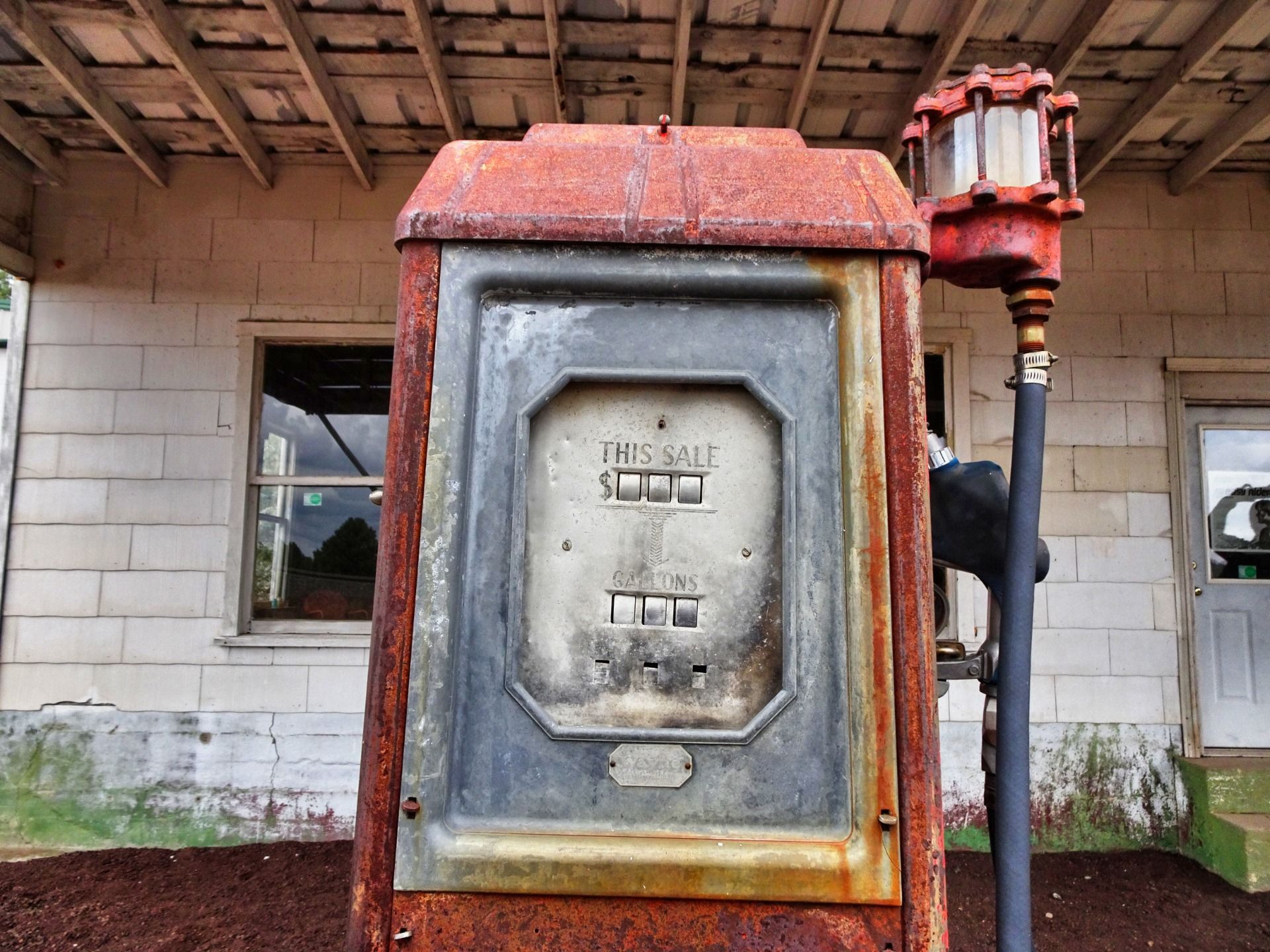 Richfield Gas Station: Der letzte Rest von "Easy Rider"