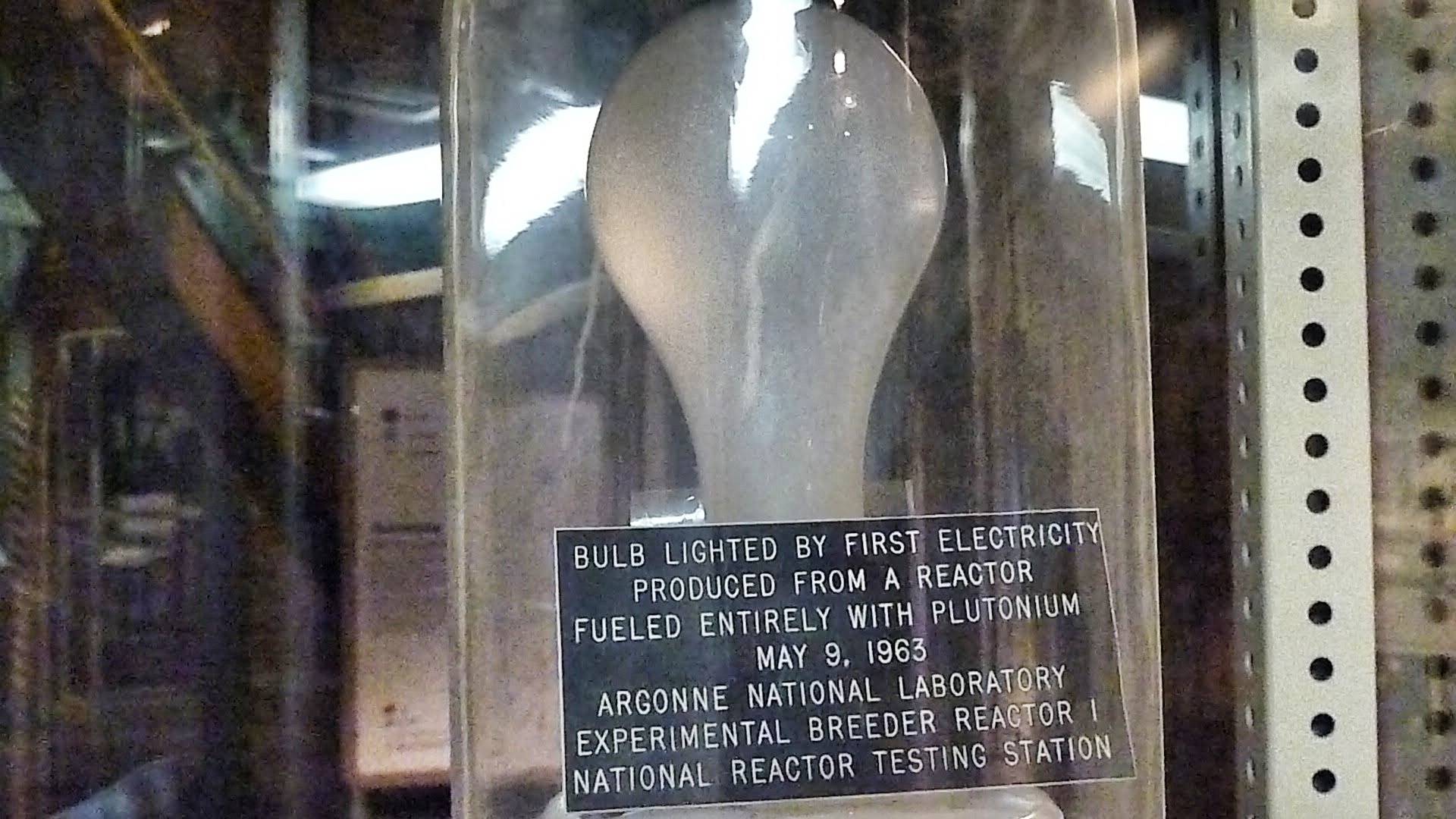 The historical light bulb.
