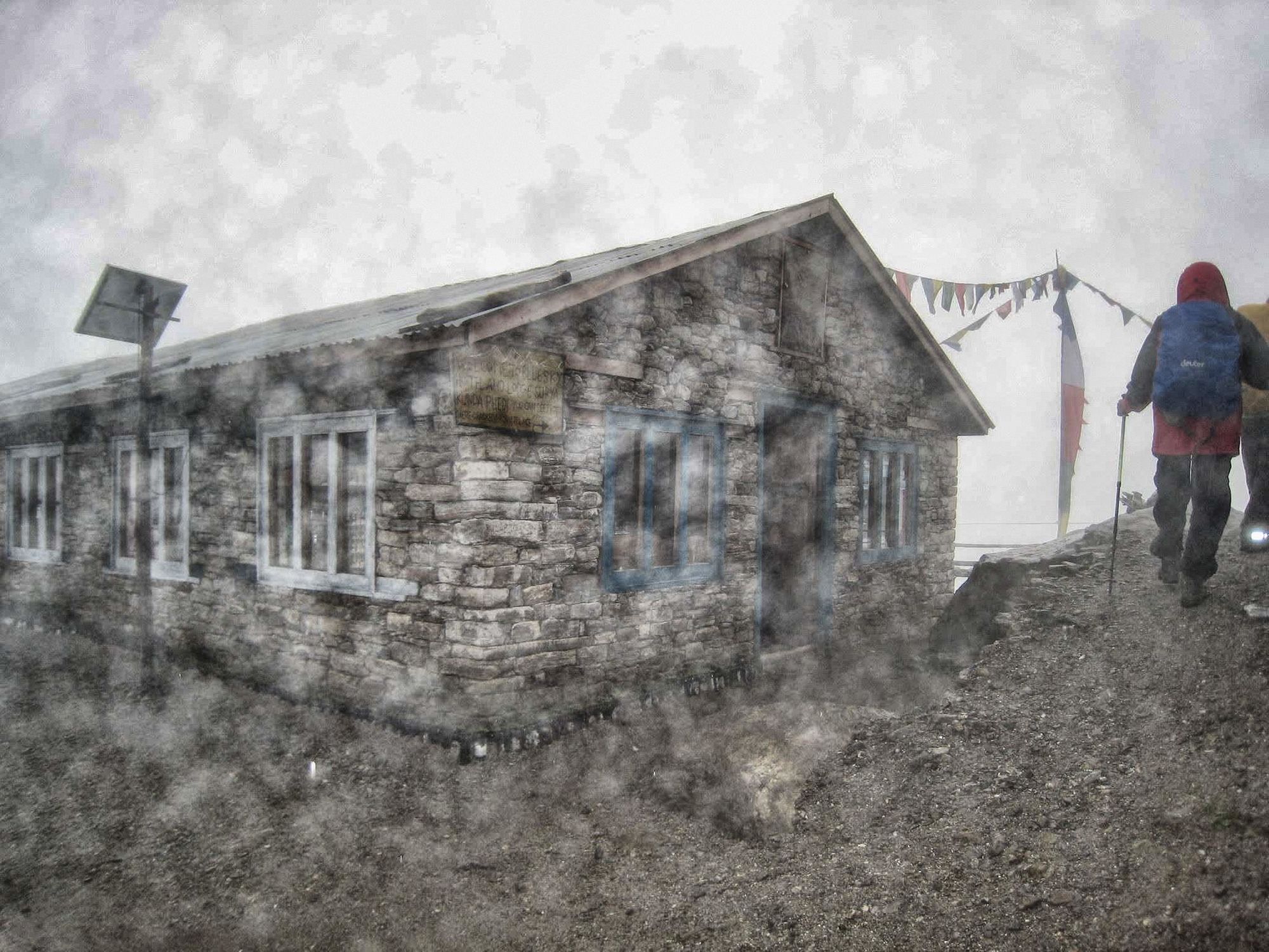 This is how the fog looks like if you inbetween