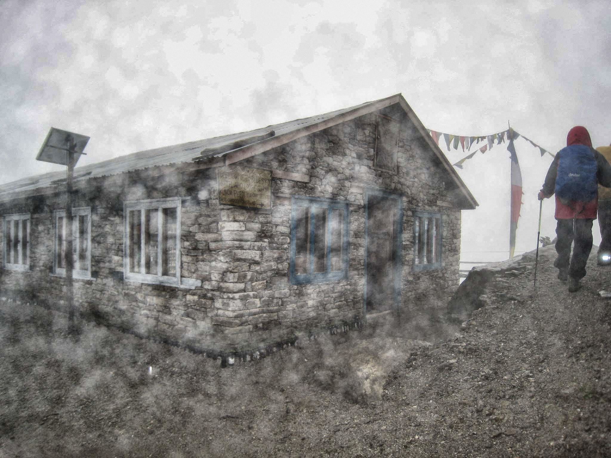 This is how the fog looks like if you inbetween