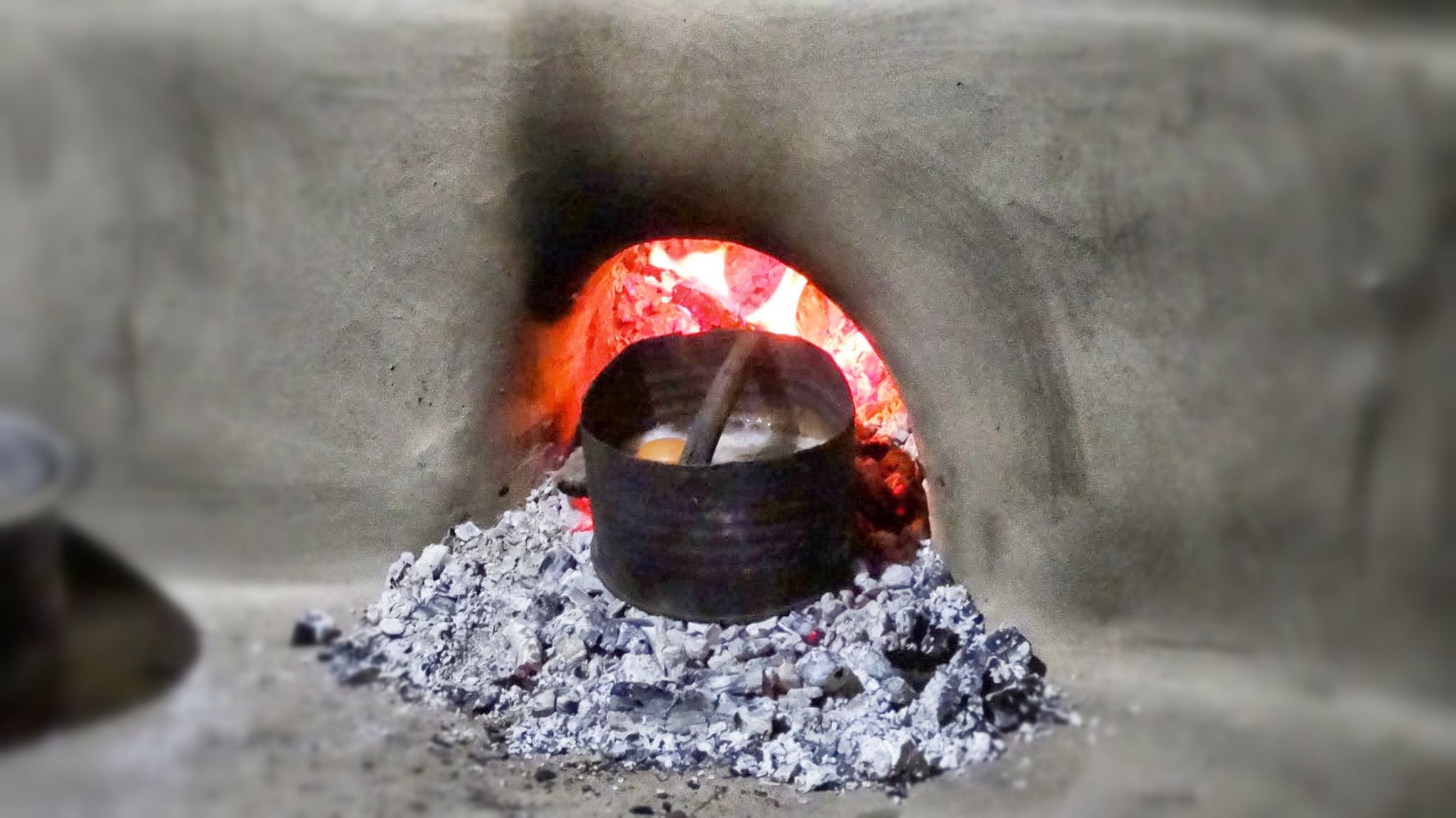 The death from the oven.