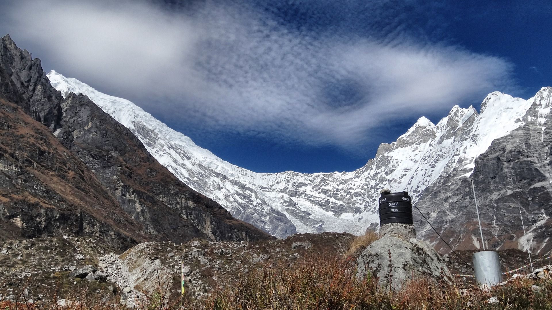 Nowhere the heaven is so near as here.