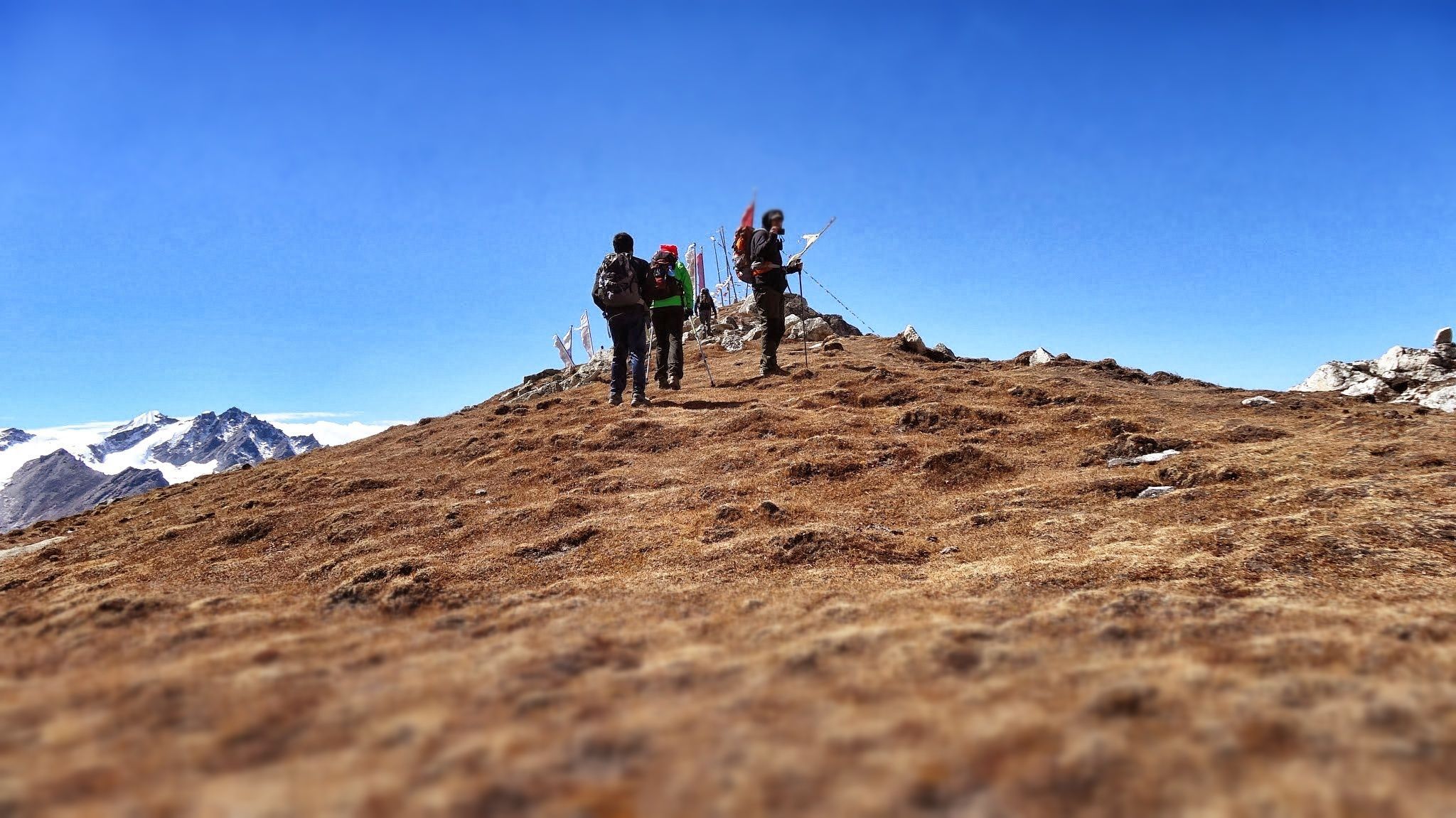 Looks like a small hill, but it is the summit