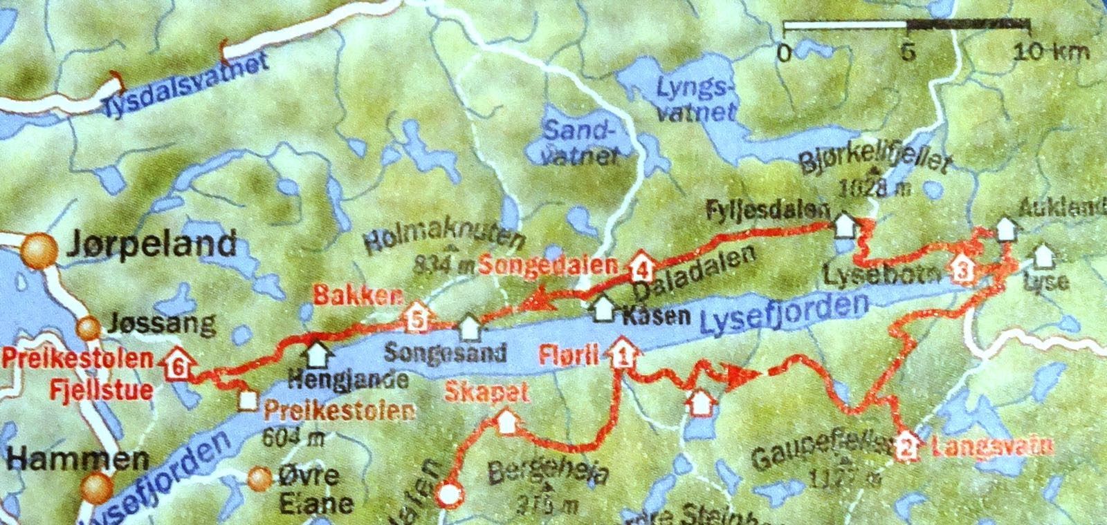 The way you have to hike