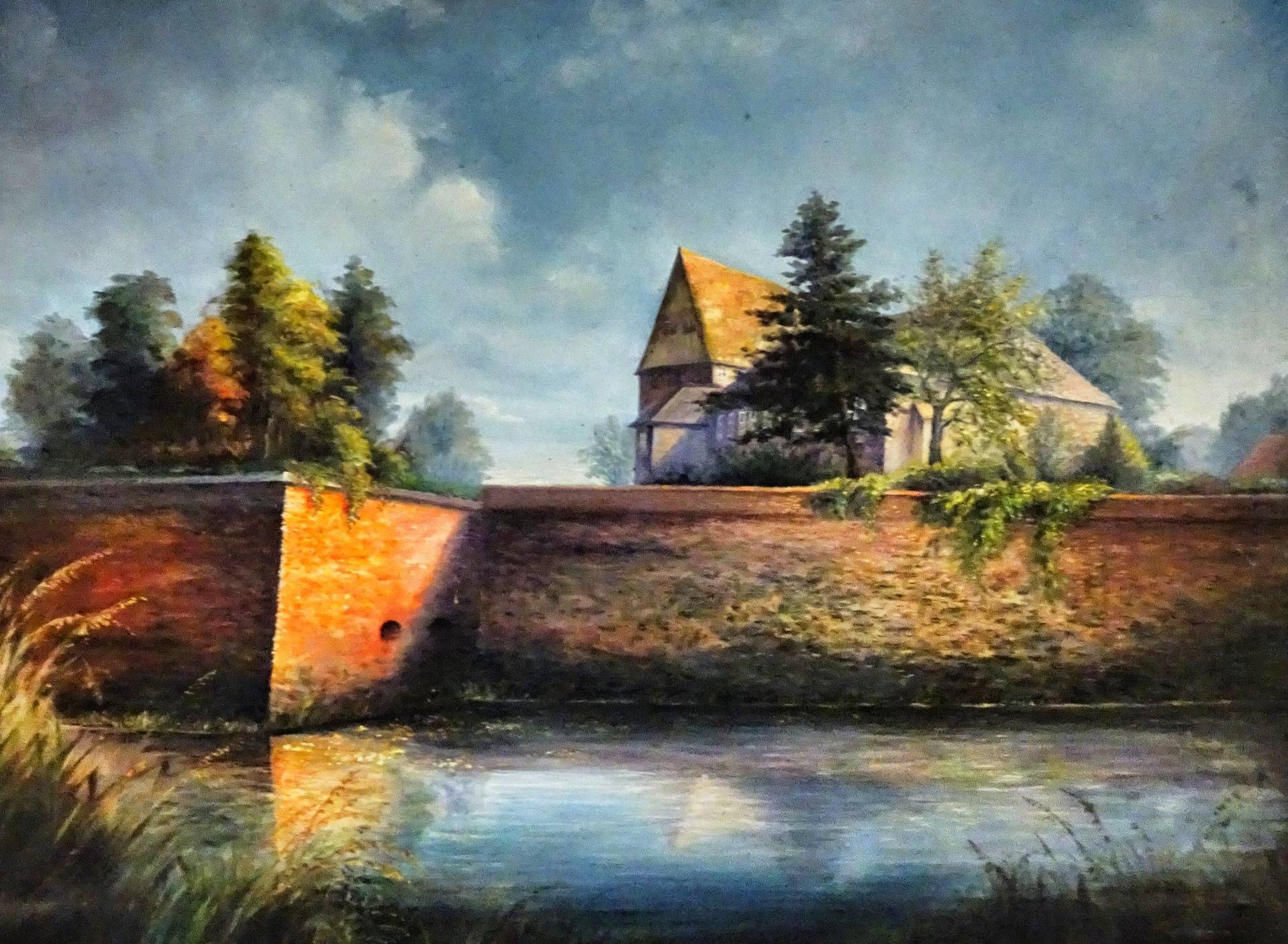 A painting of the Fortrtess Dömitz.