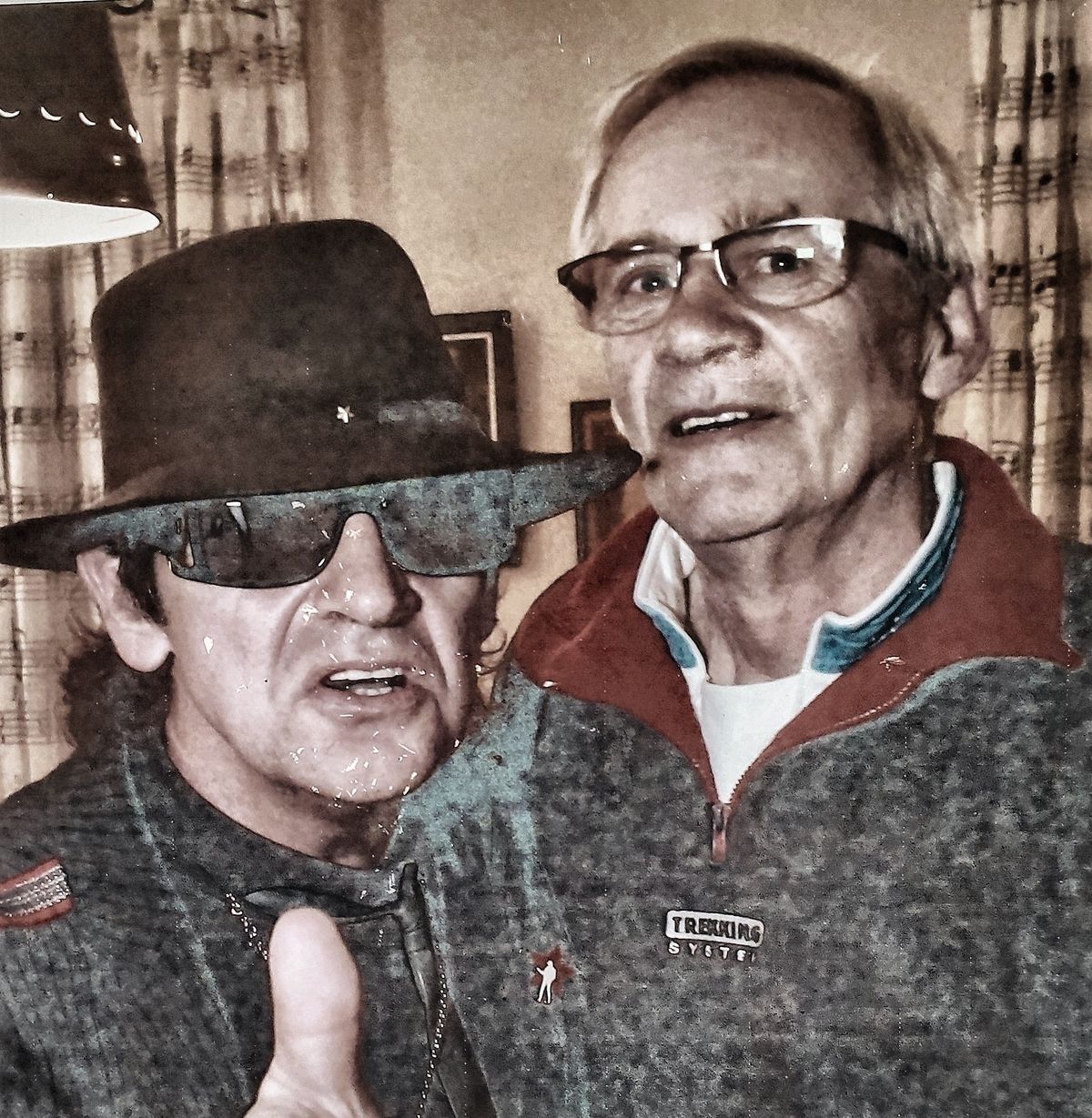 Udo LIndenberg & his mate Jürgen.