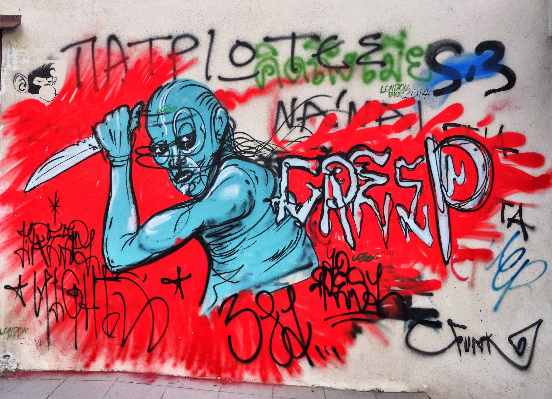 Brush punk and art rebellion: How modern greeks are paint their pain