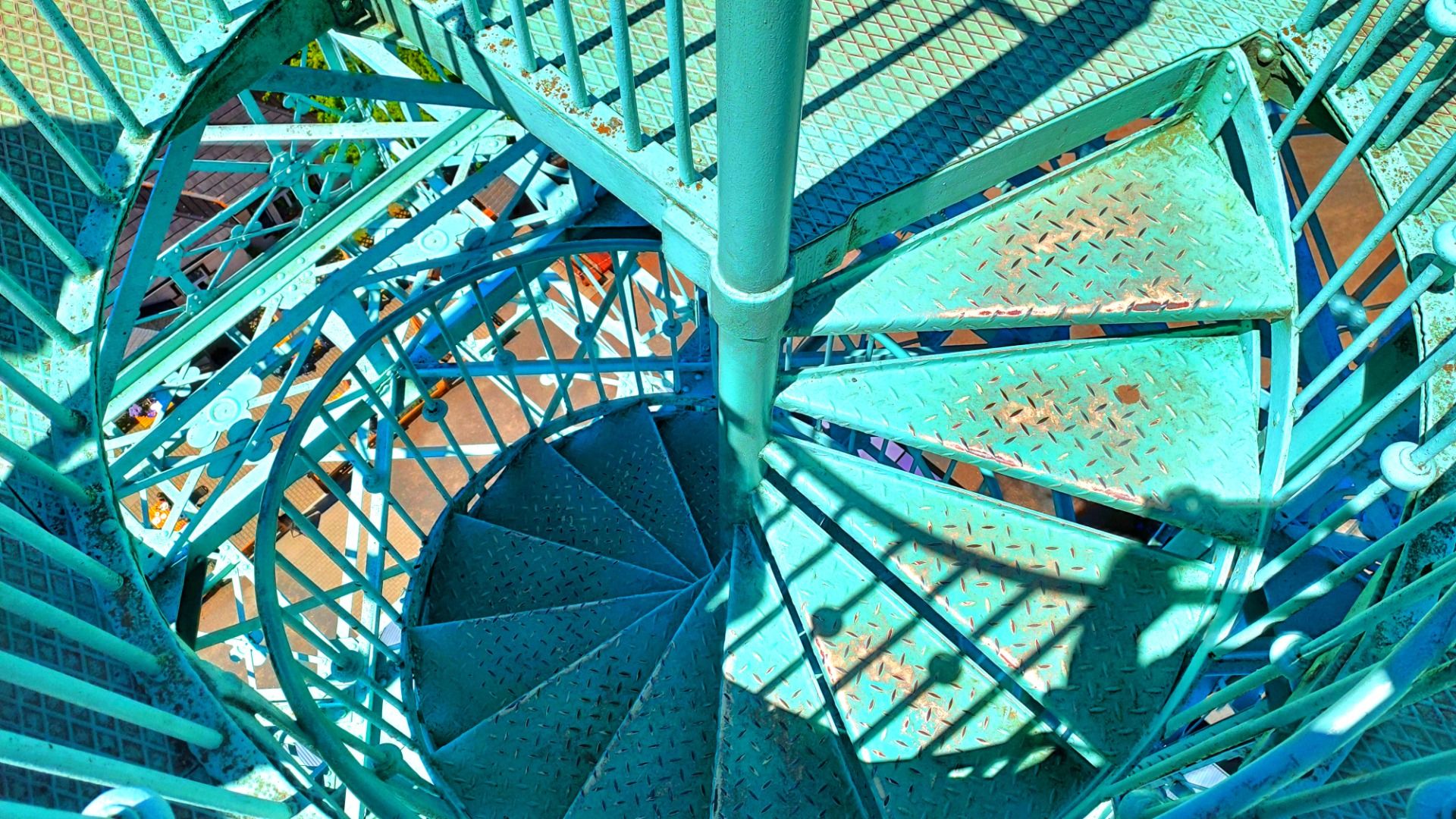 Joseph's Cross: High on the double tower of Count Stolberg-Stolberg