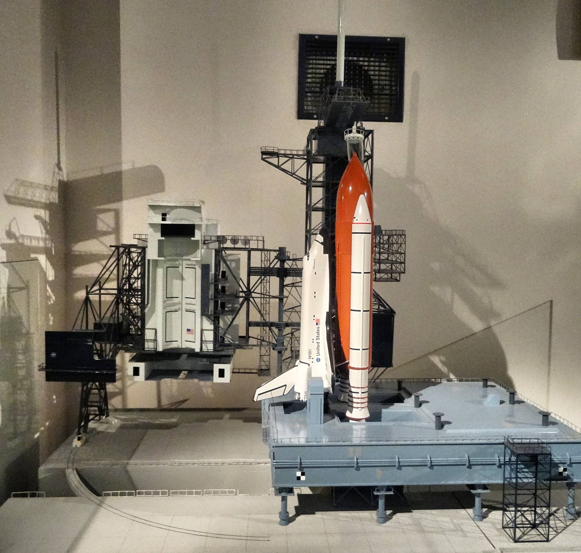 A model of the Buran shuttle