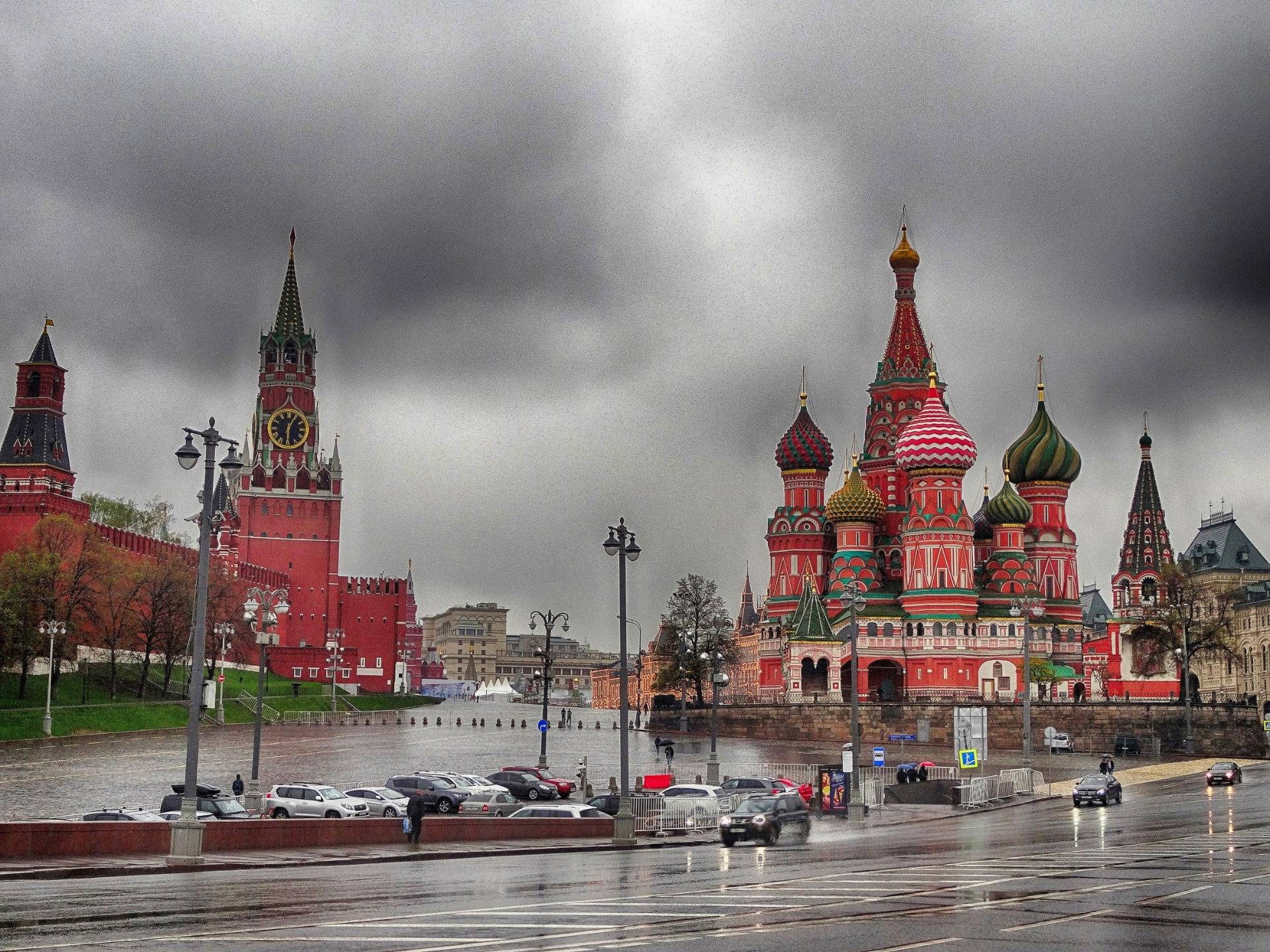 The Kremlin seen from outside