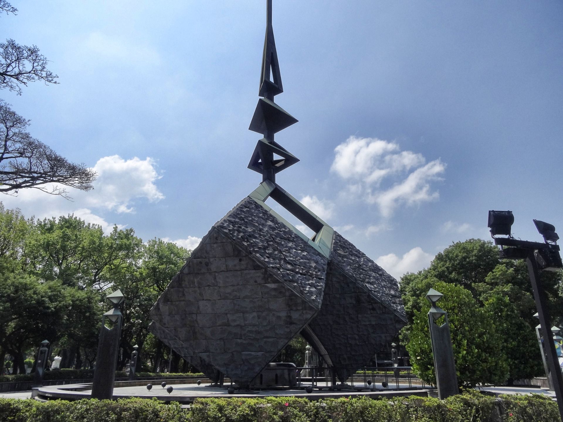 Art in a park