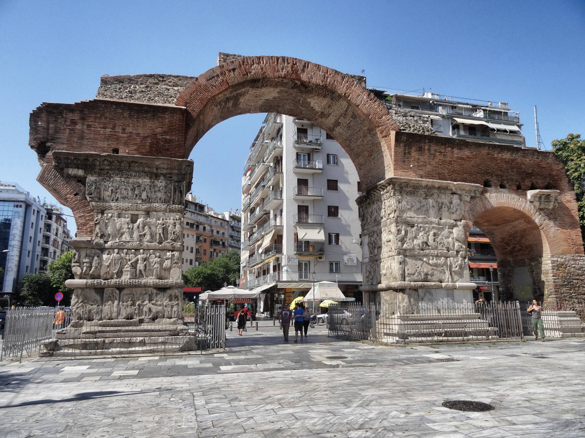 The Arch of Galerius today