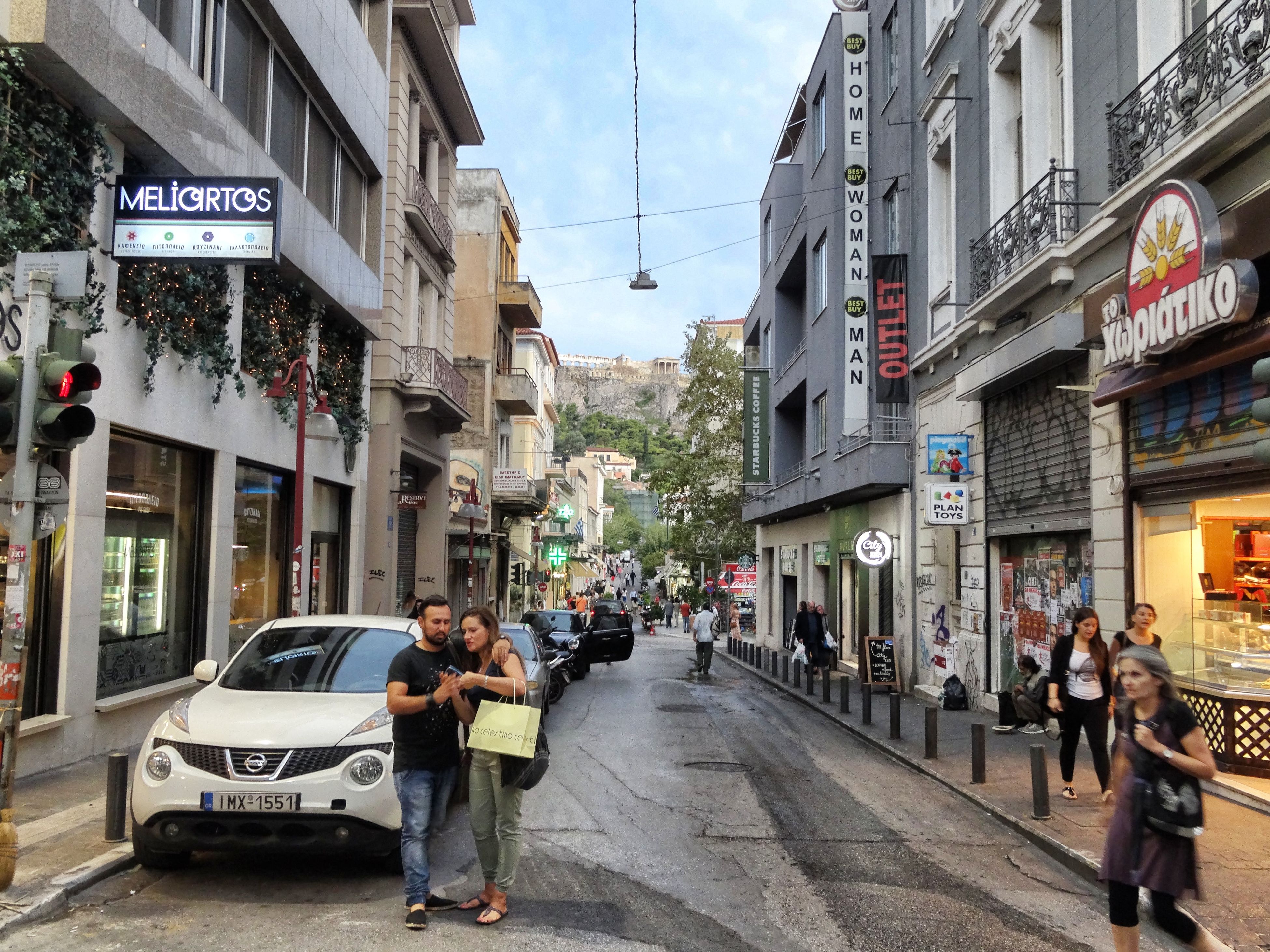 Luxury shops are everywhere