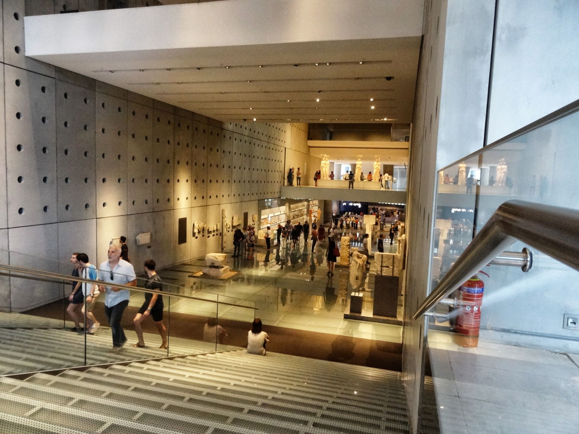 The entrance of the museum