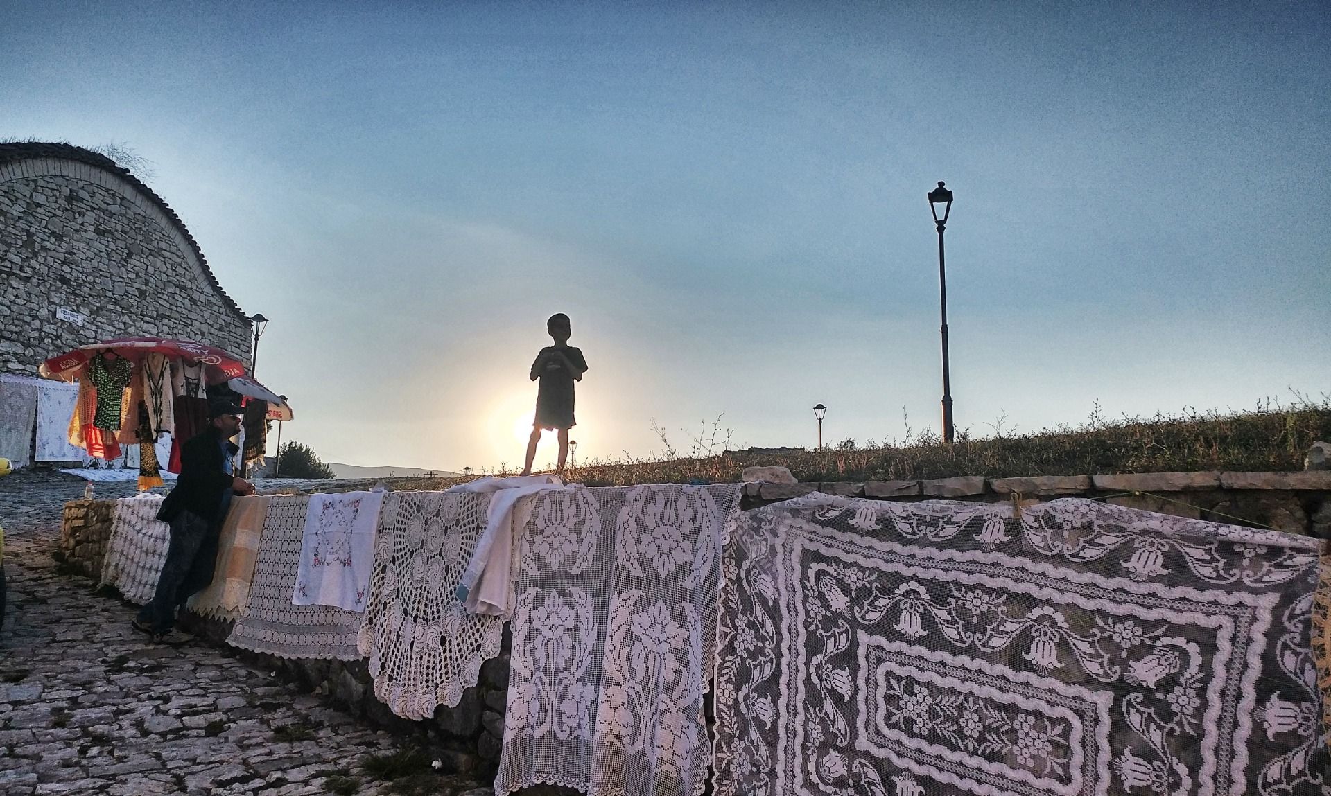 The market on the hill