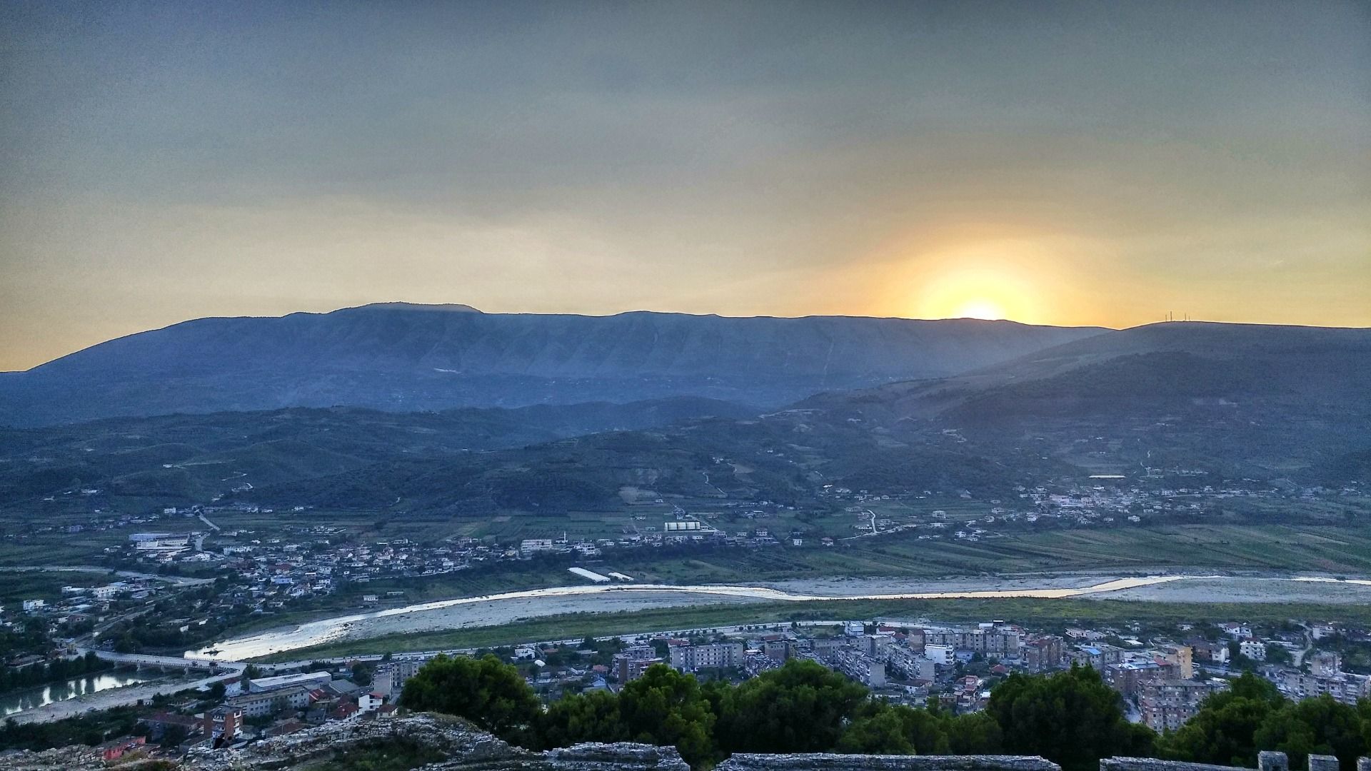 The view from the hill