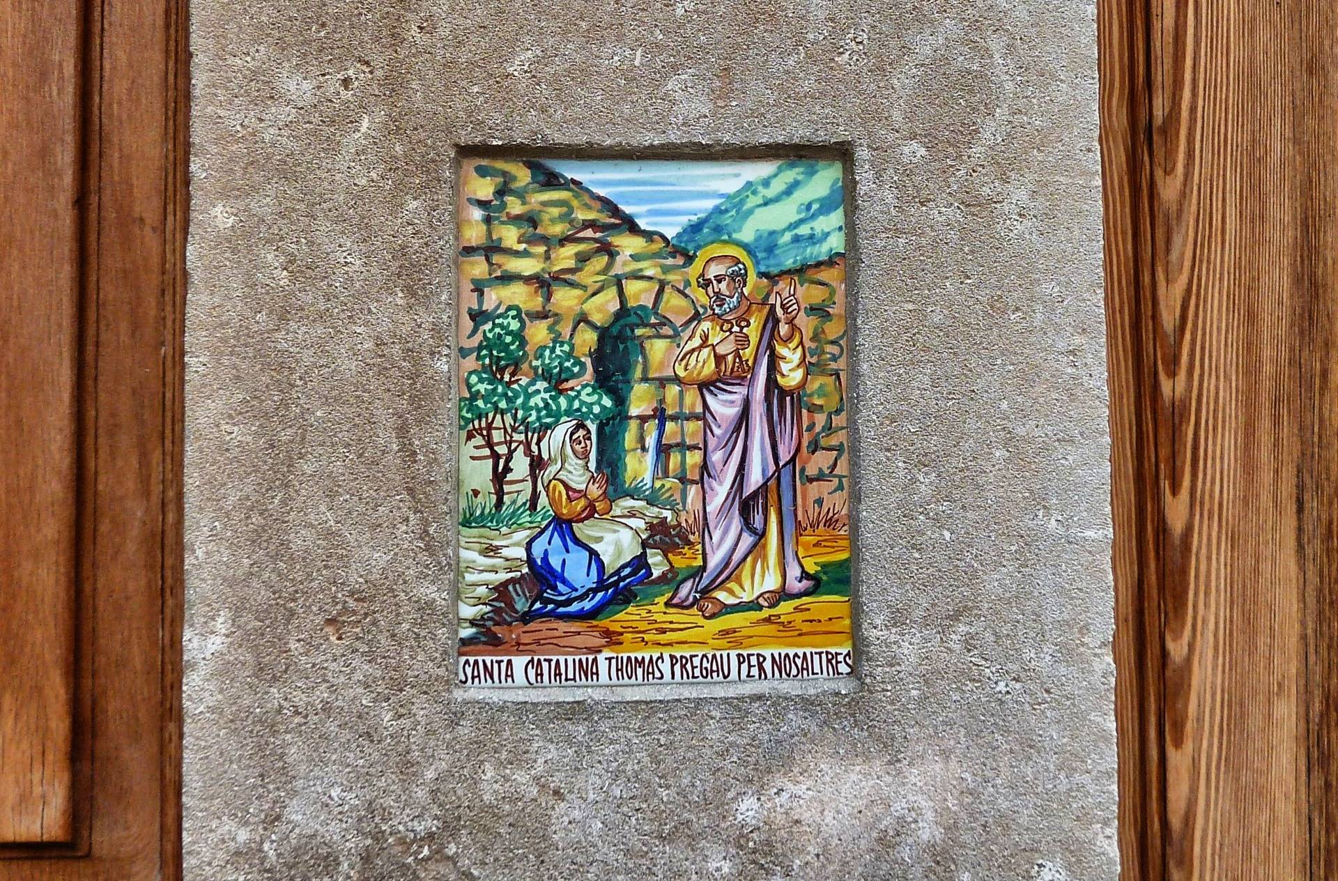 A tiles for a holy man