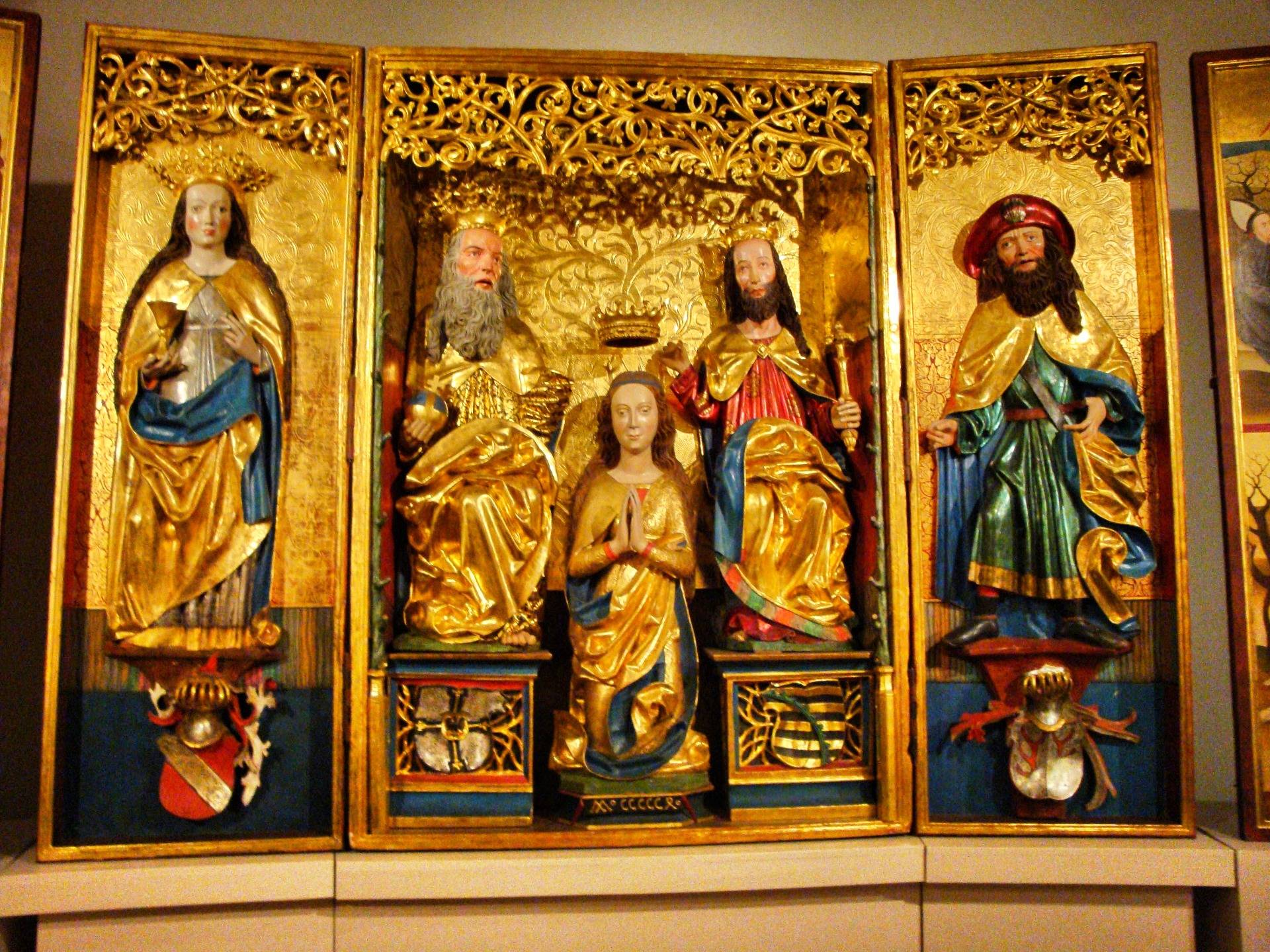 Golden altar