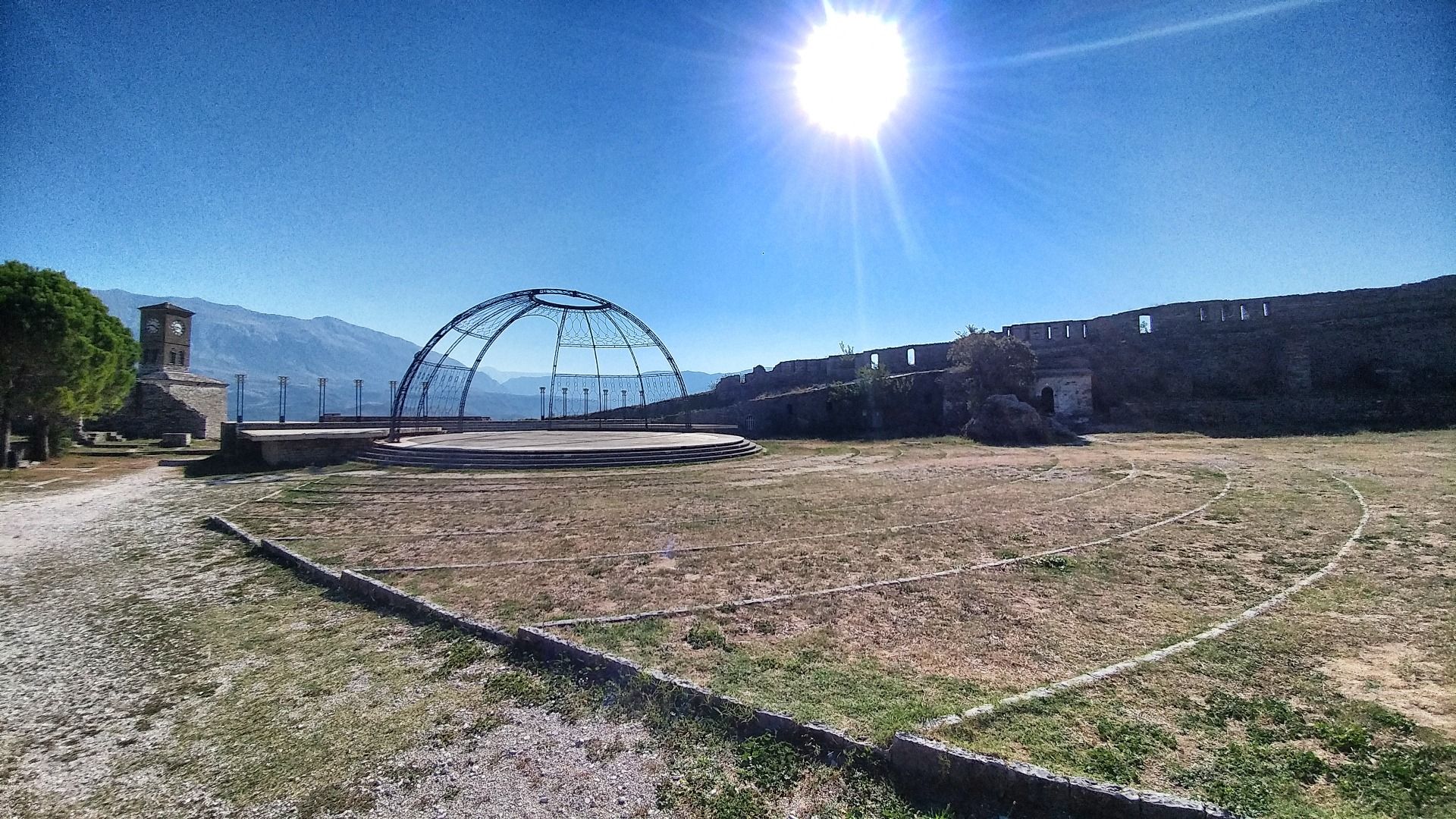 The central place of the castle