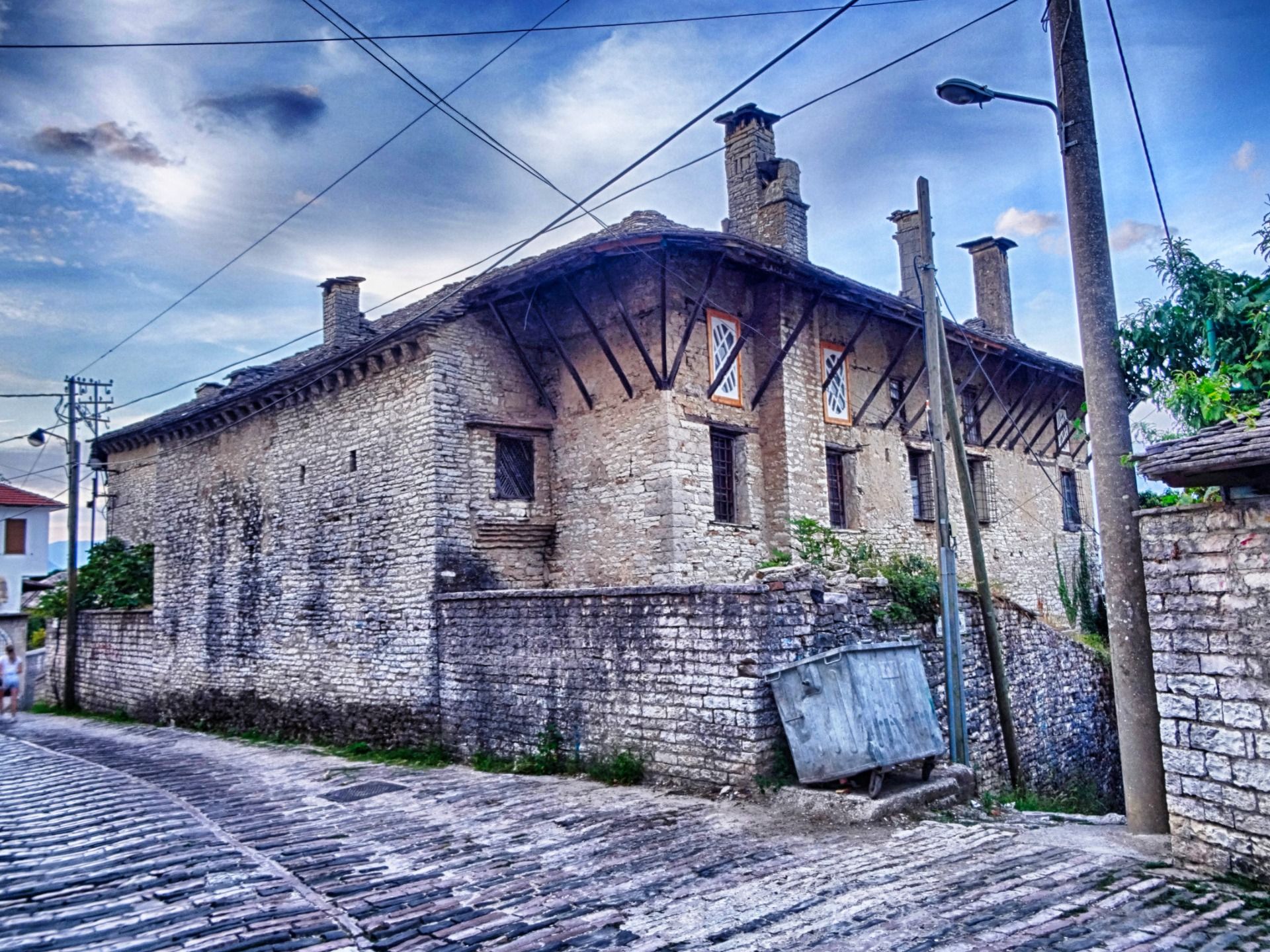 One of the old town castles