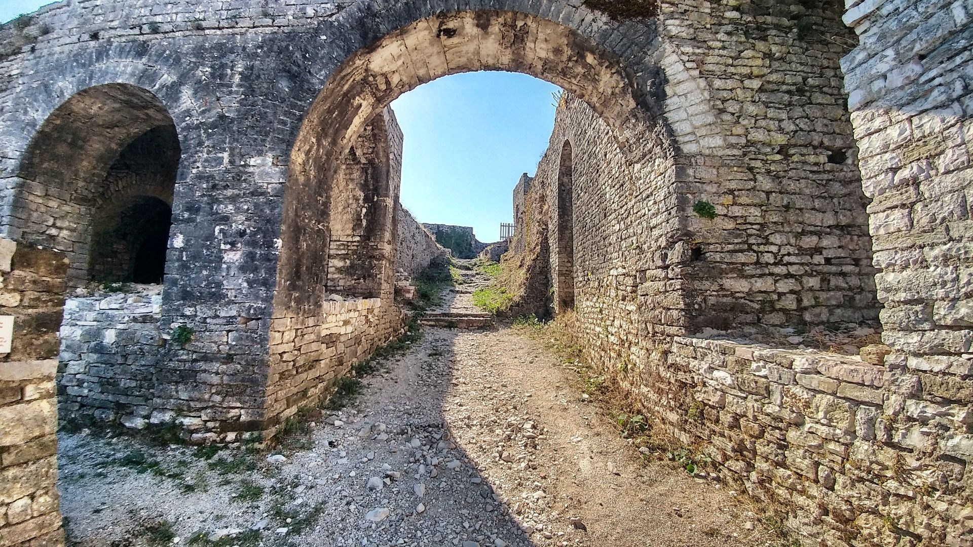 The door way to the place where Princess Argjiro jumped down