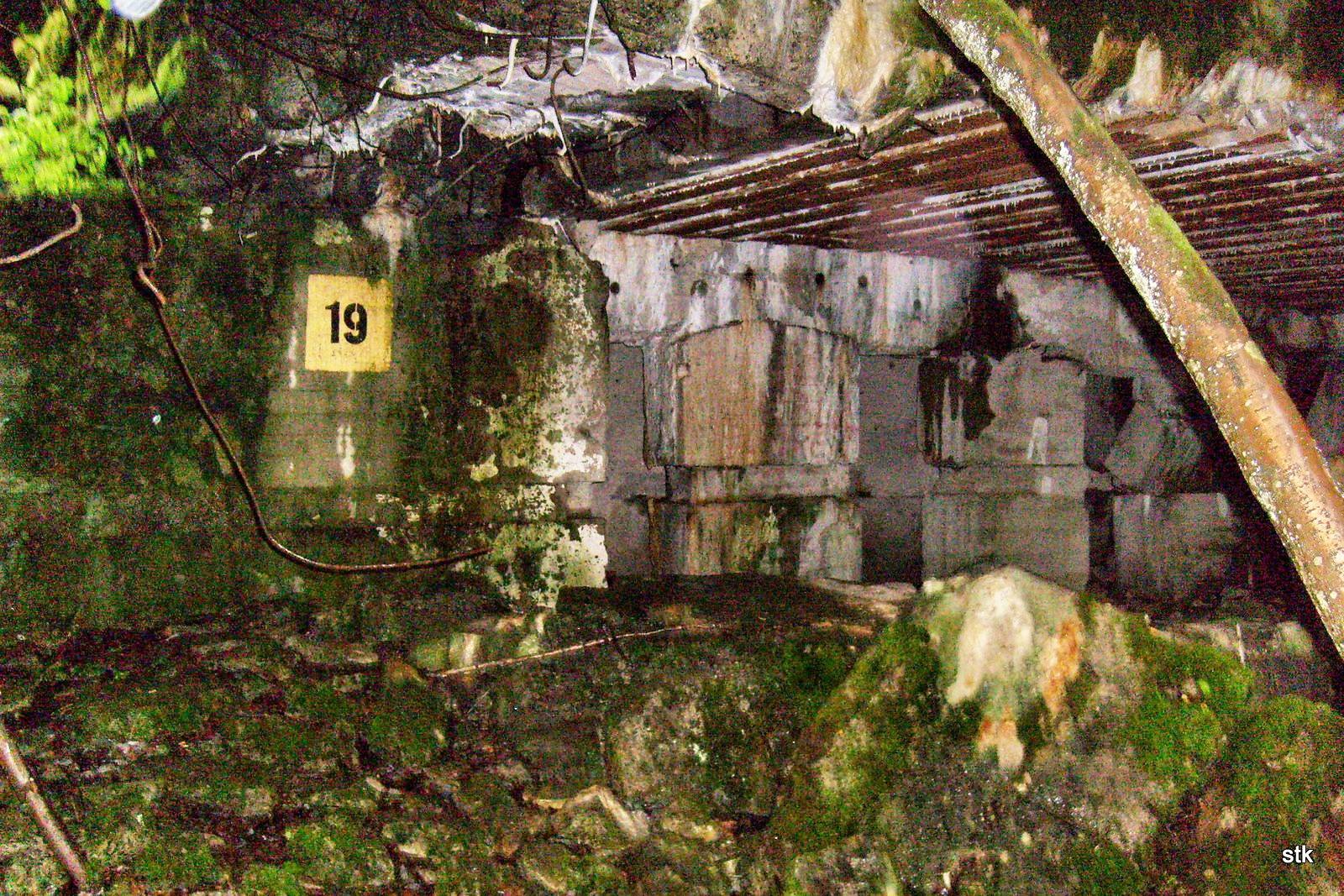 Inside a ruin