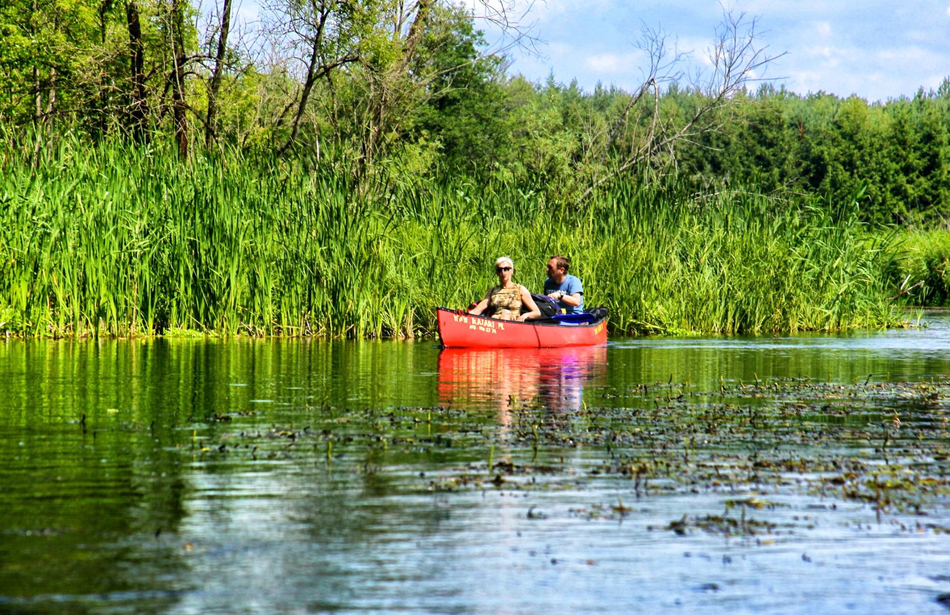 Our canoe