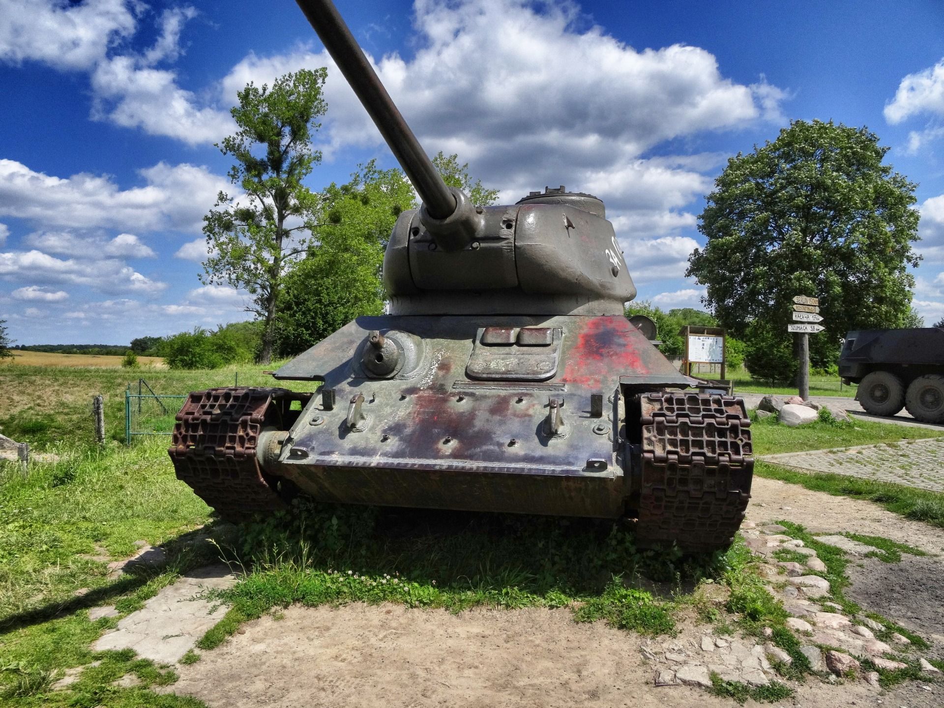 A forgotten soviet tank