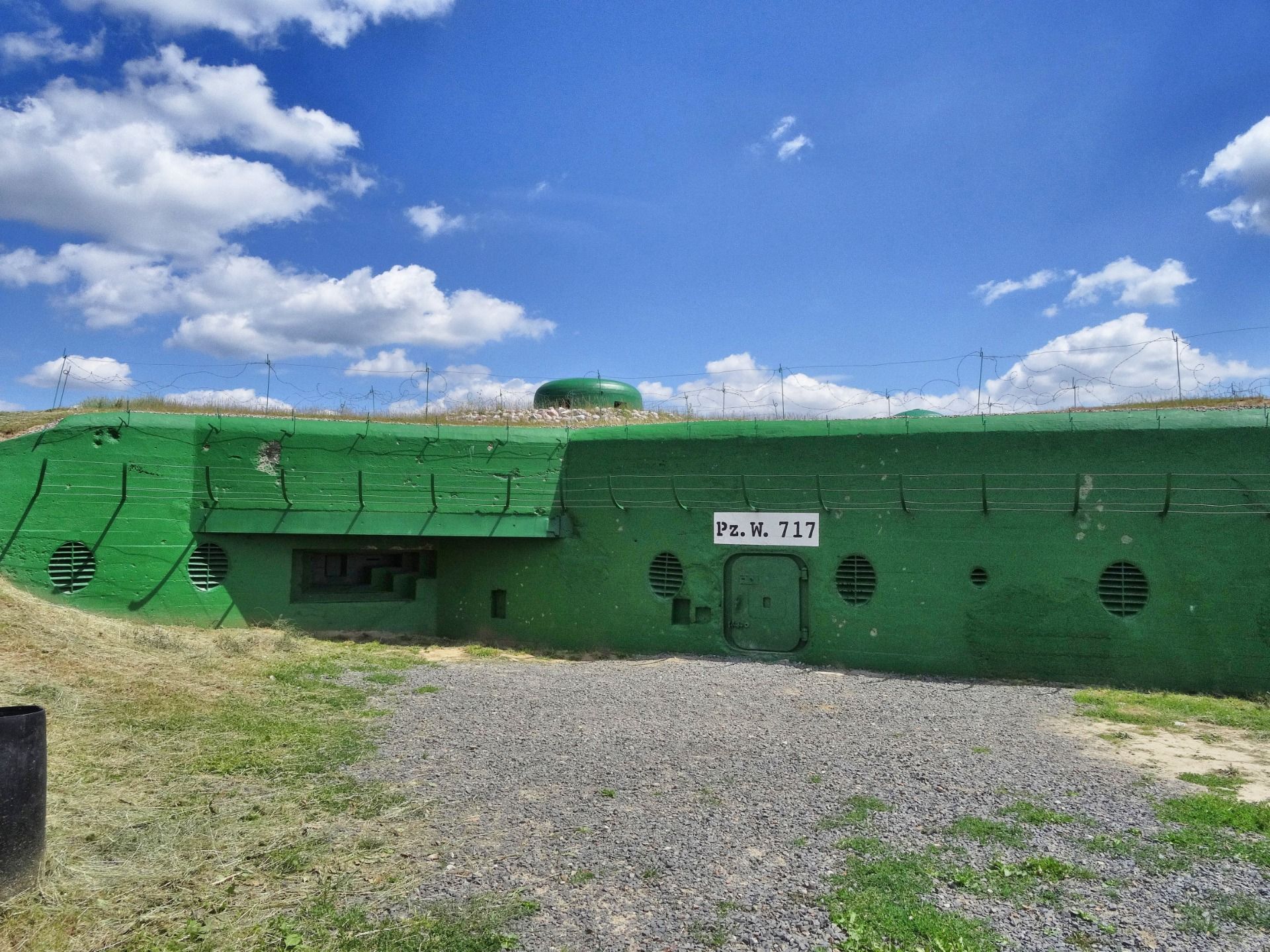 The famous Panzerwerk from behind