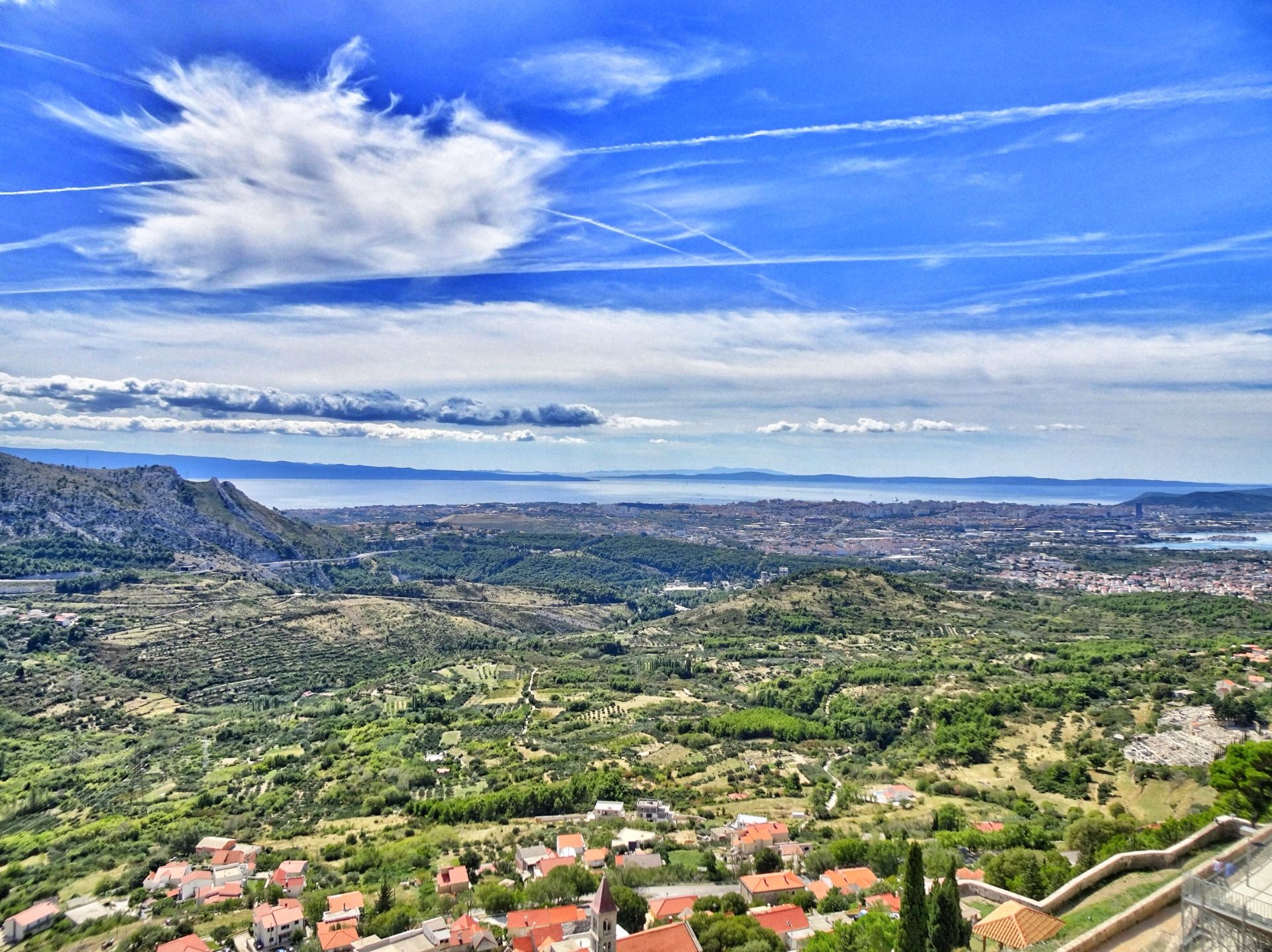 View to the sea