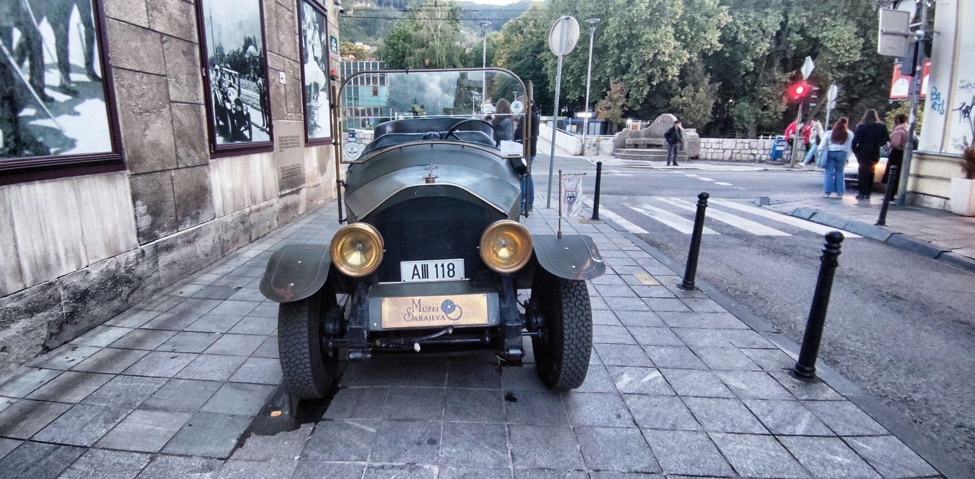 The car of the crown prince