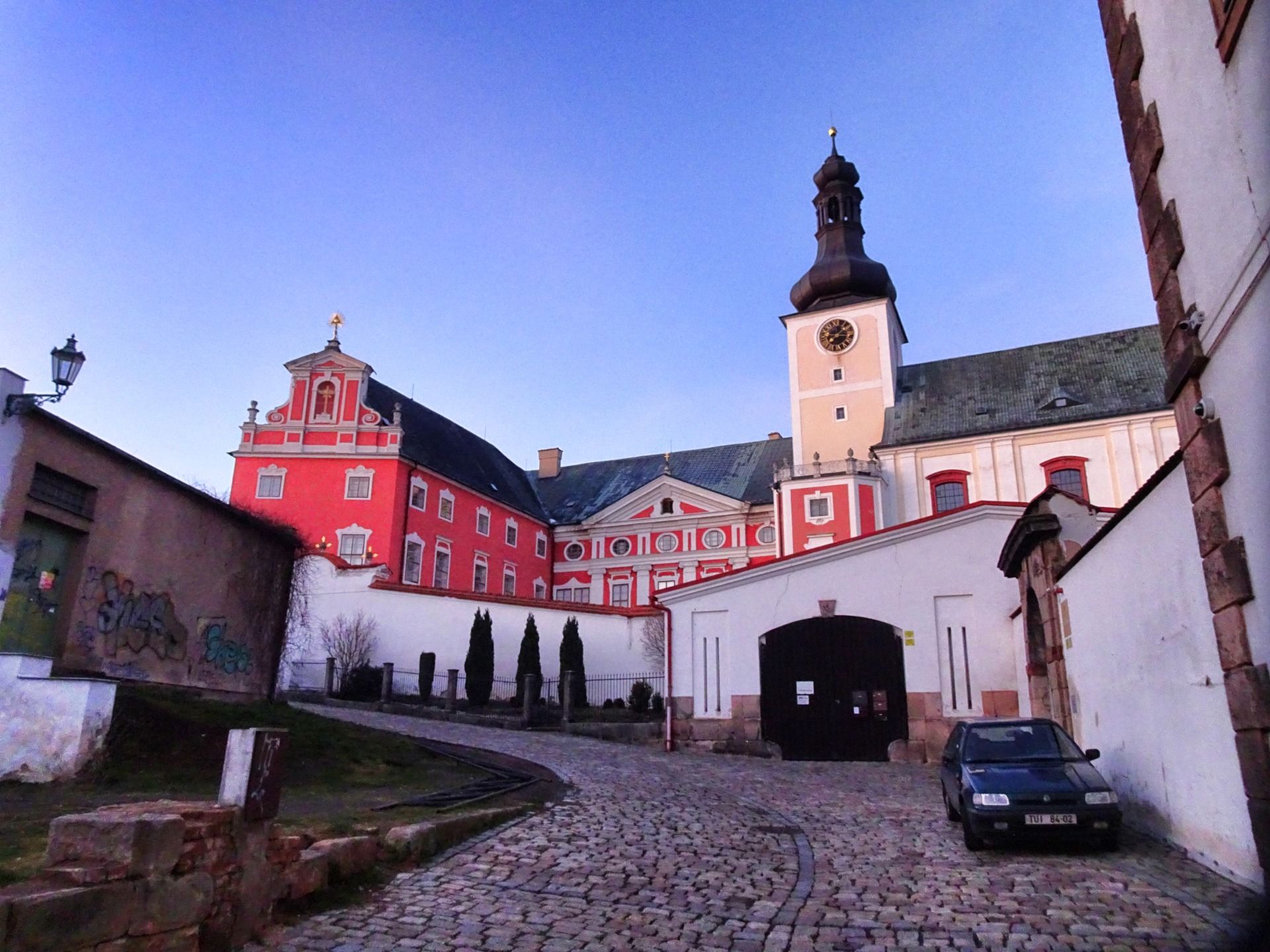 A lot of money was spend to renew the old buildings