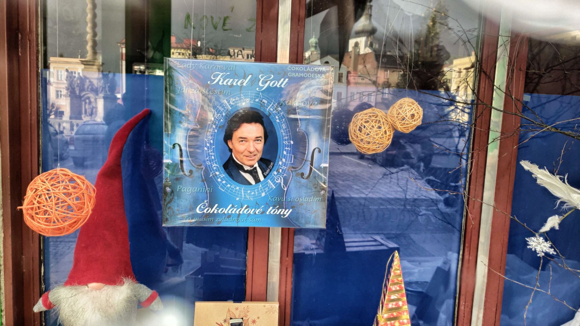 The singer Karel Gott (i english god) is a hero in Czech