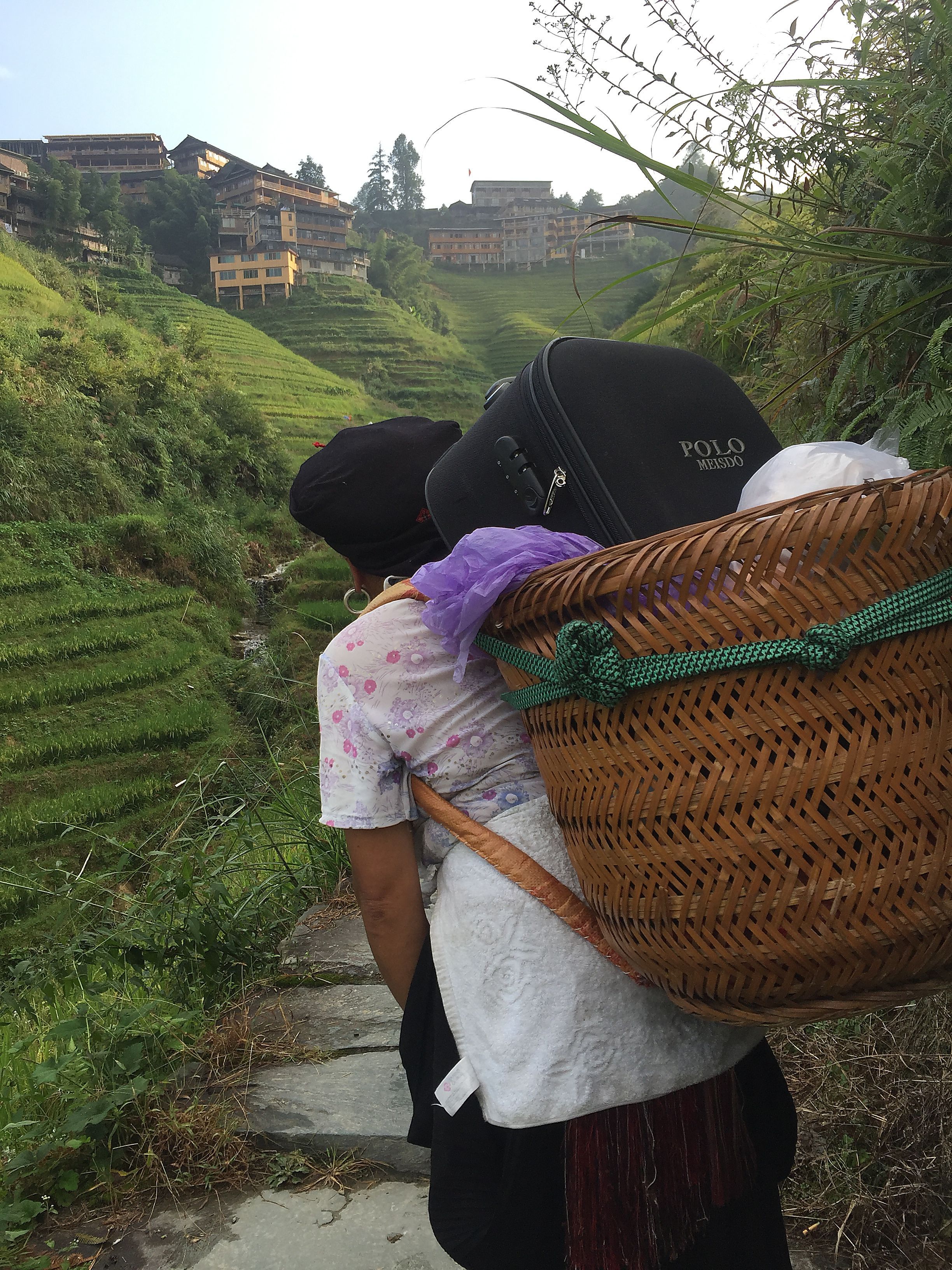 Guilin. Part 3. Old grandmothers.