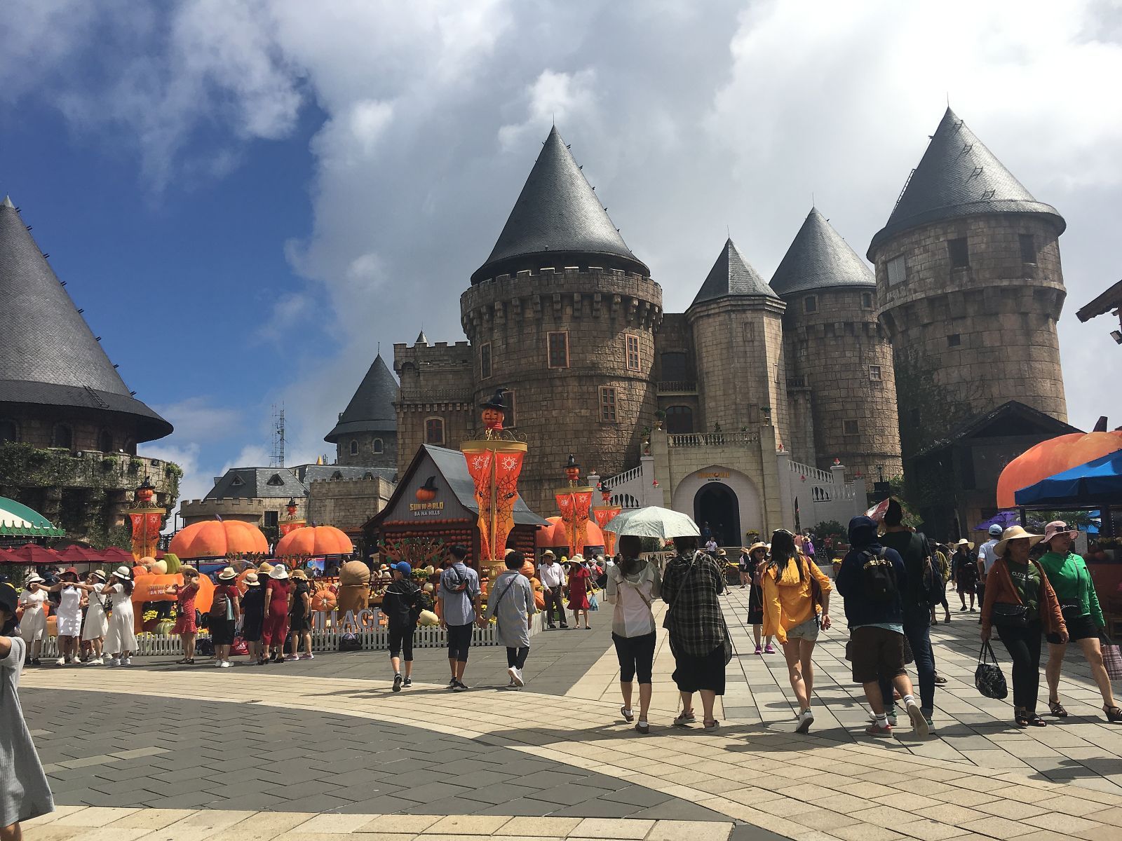 Ba Na Hills Park in Da Nang.