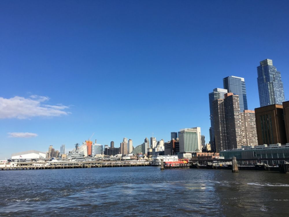 USA, New York, Manhattan. Boat trip along the island.