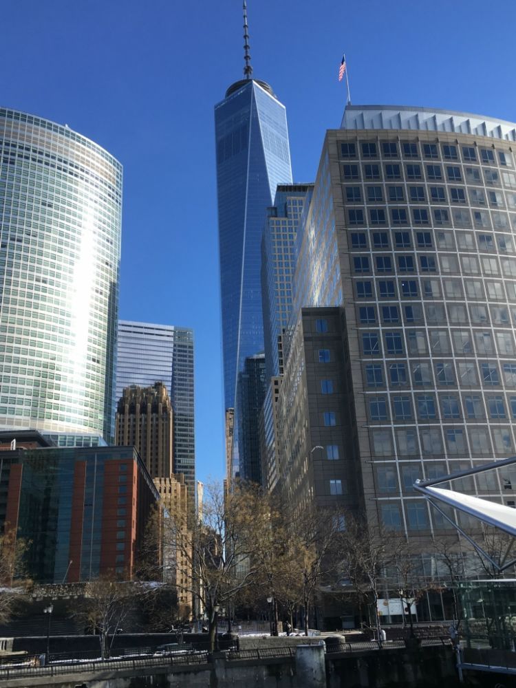 USA, New York, Manhattan. Boat trip along the island.
