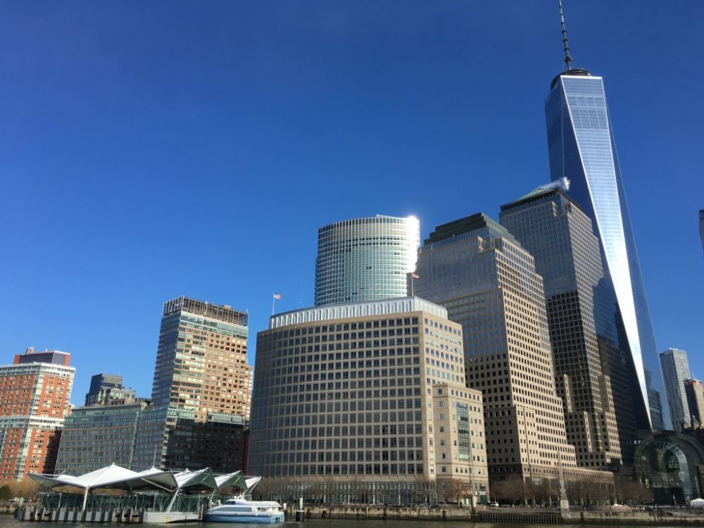 USA, New York, Manhattan. Boat trip along the island.