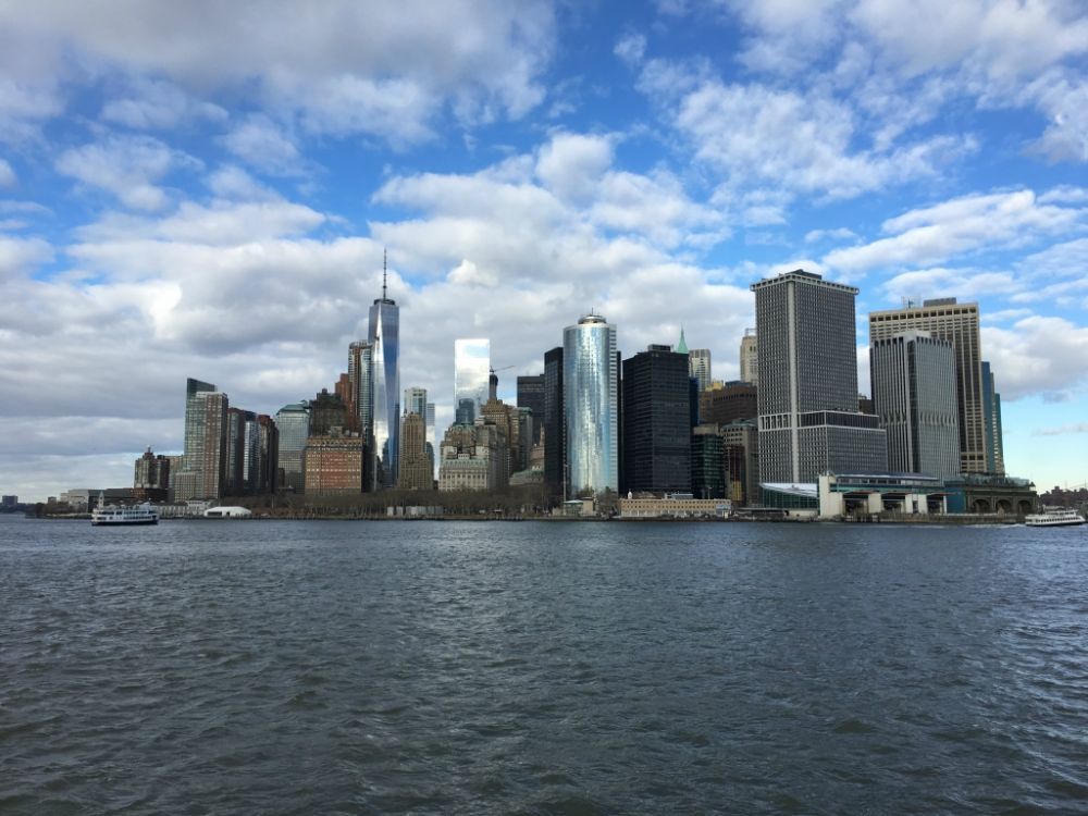 USA, New York, Manhattan. Boat trip along the island.