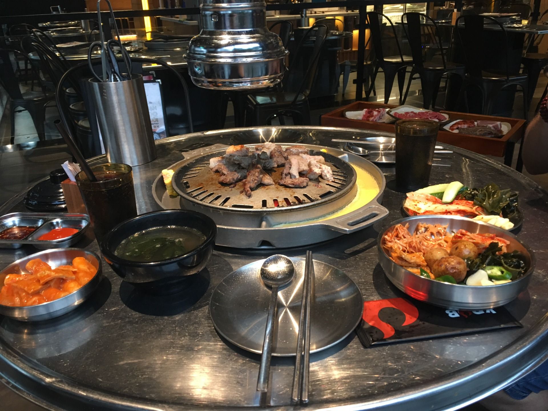 Korean barbecue restaurant in Da Nang.