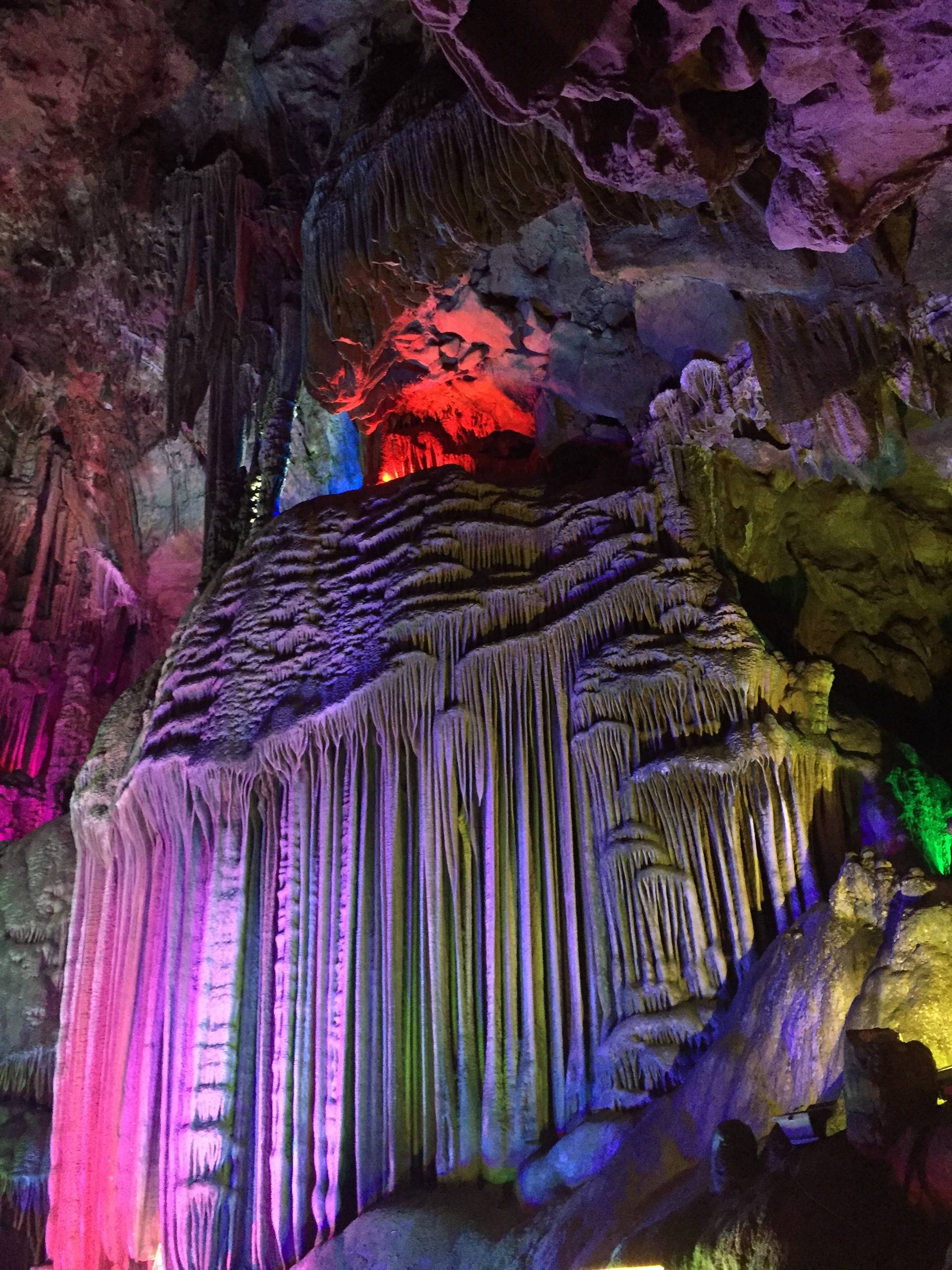 Guilin. Part 7. Silver Cave in Yangshuo.