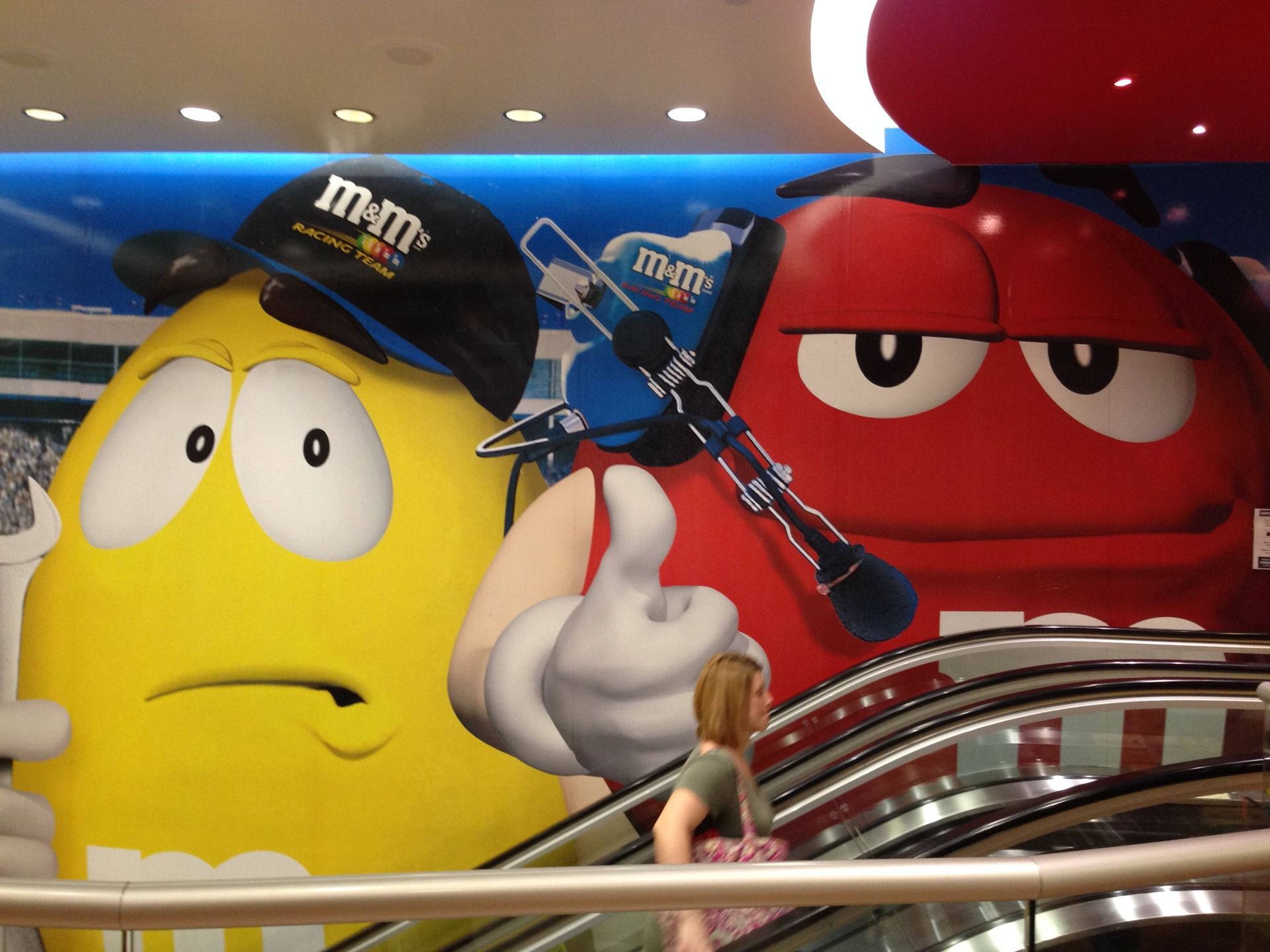 Las Vegas, part 2. Large M & M's store in Las Vegas.