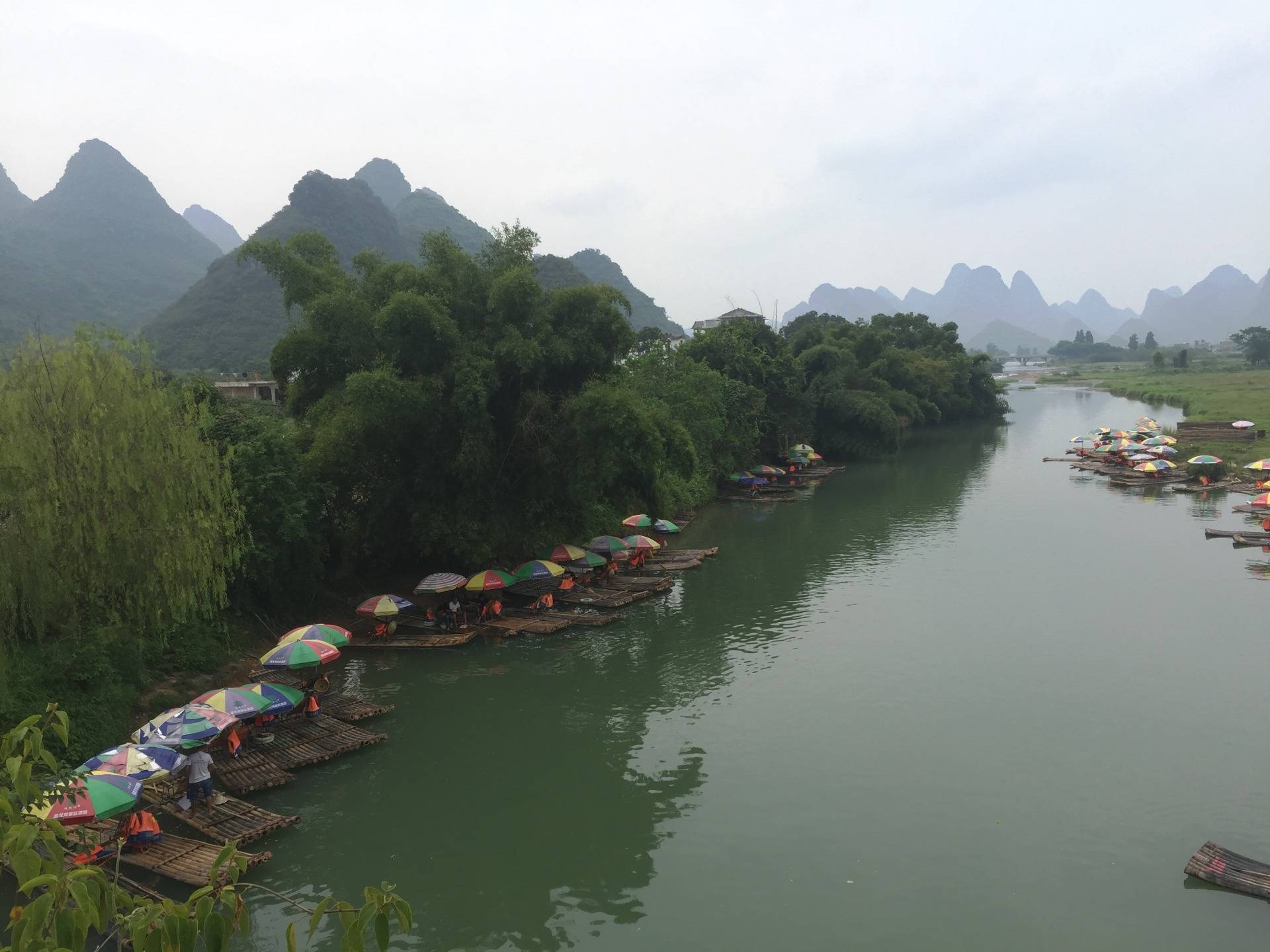 Guilin. Part 9. Walk along the river.