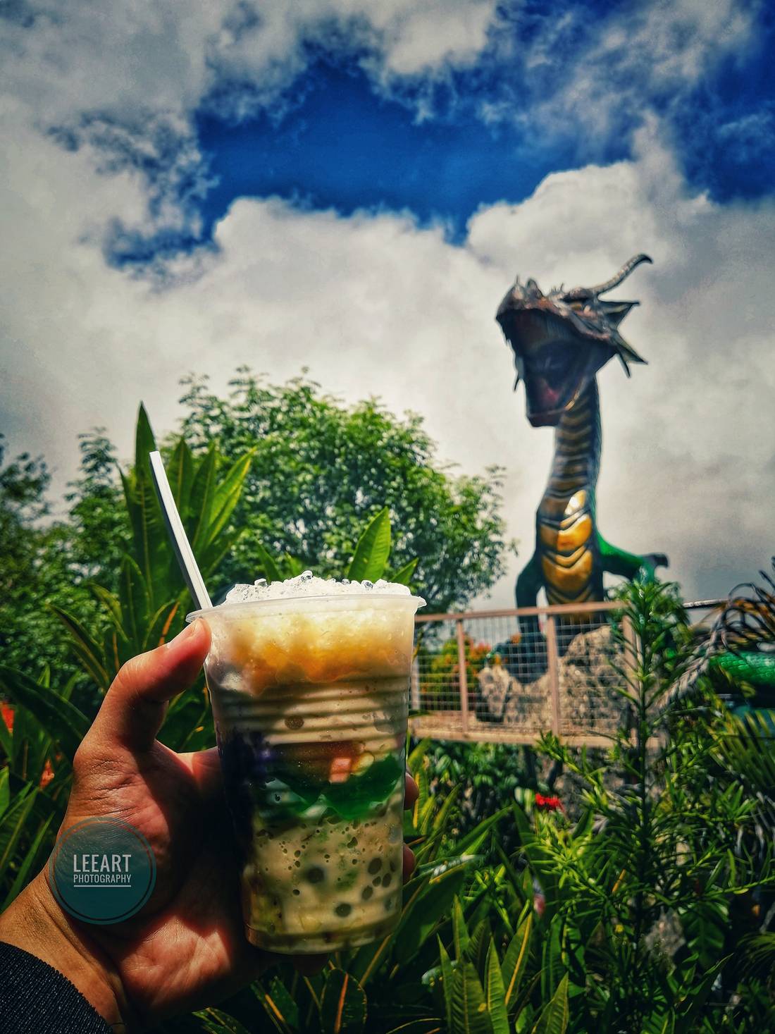 Cheers to you, Dragon. You needed something to cool you off. Here’s a halo-halo for you.