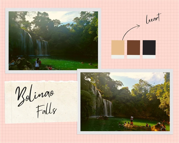 Bolinao Falls: One of the many