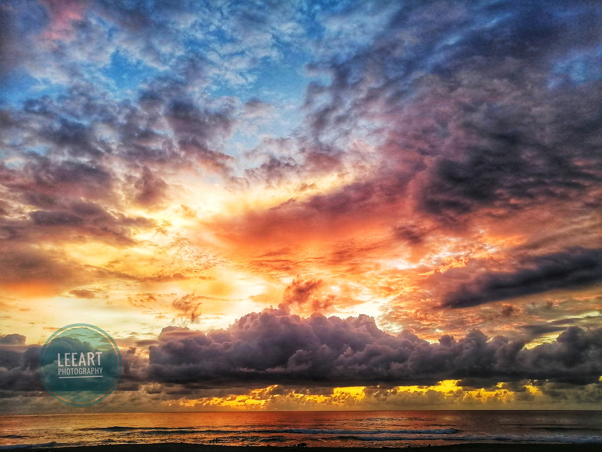 Sunset in San Juan, La Union