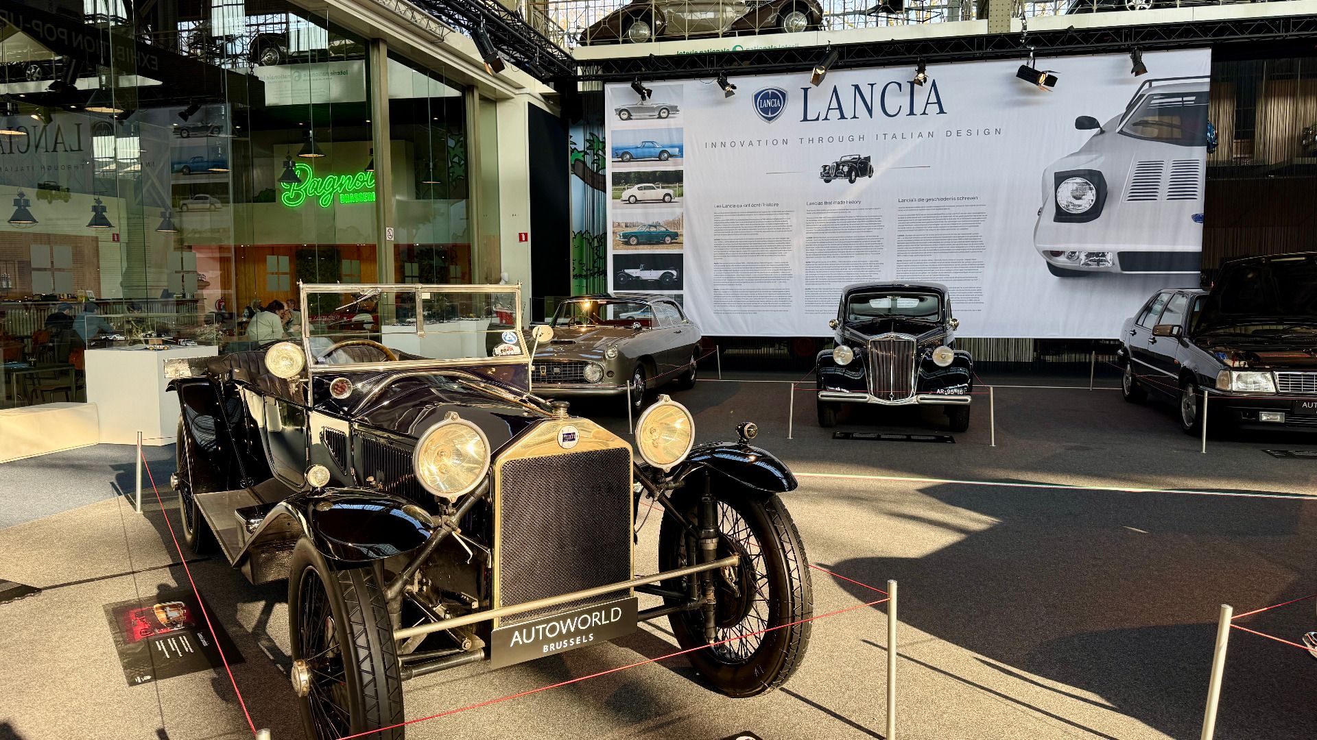 Lancia: 120 Years of Italian Genius – Visit in Autoworld Brussels
