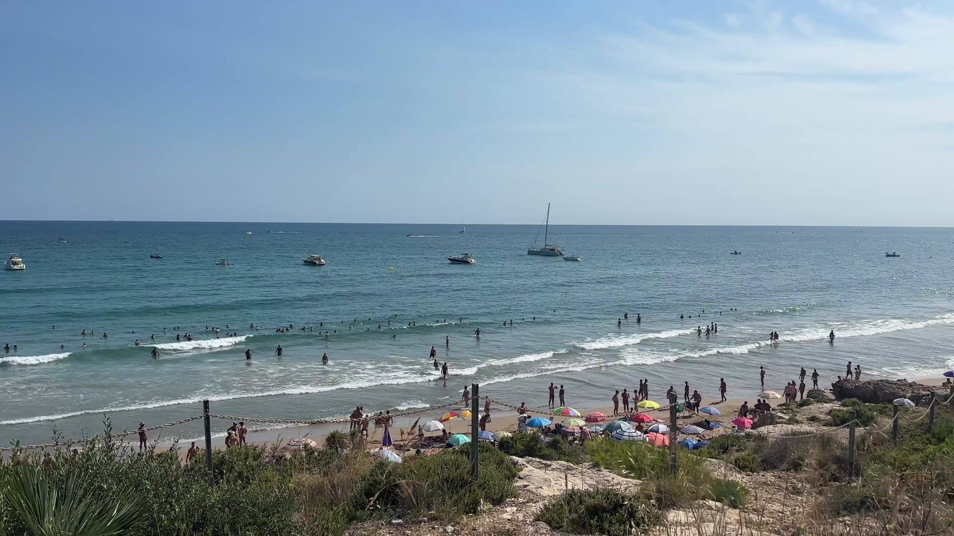 A Pleasant Day in Sitges, Spain